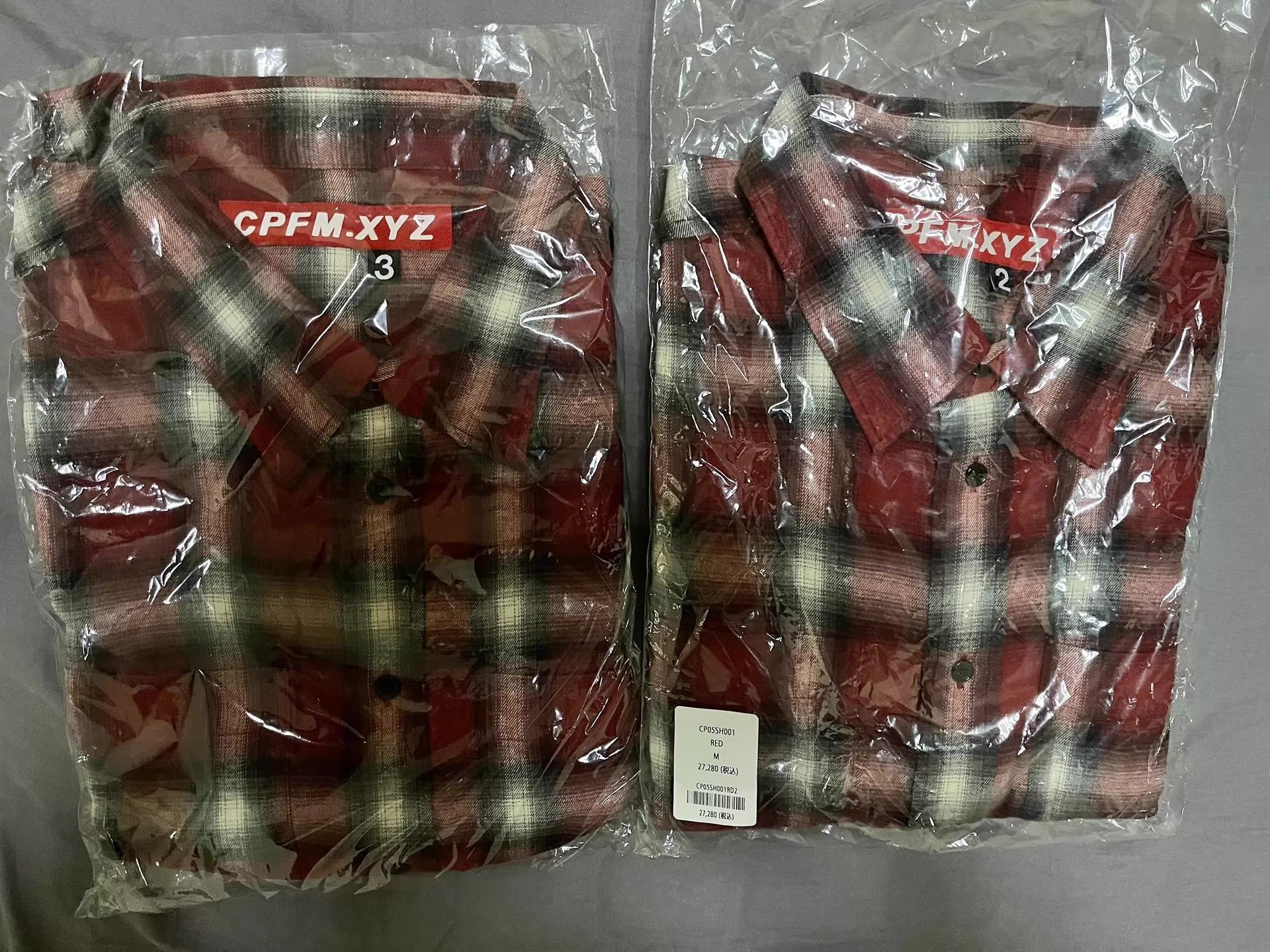 Human Made CPFM Double Check Red Checkered Smiley Shirt Size S/M New Size US M / EU 48-50 / 2 - 4 Thumbnail