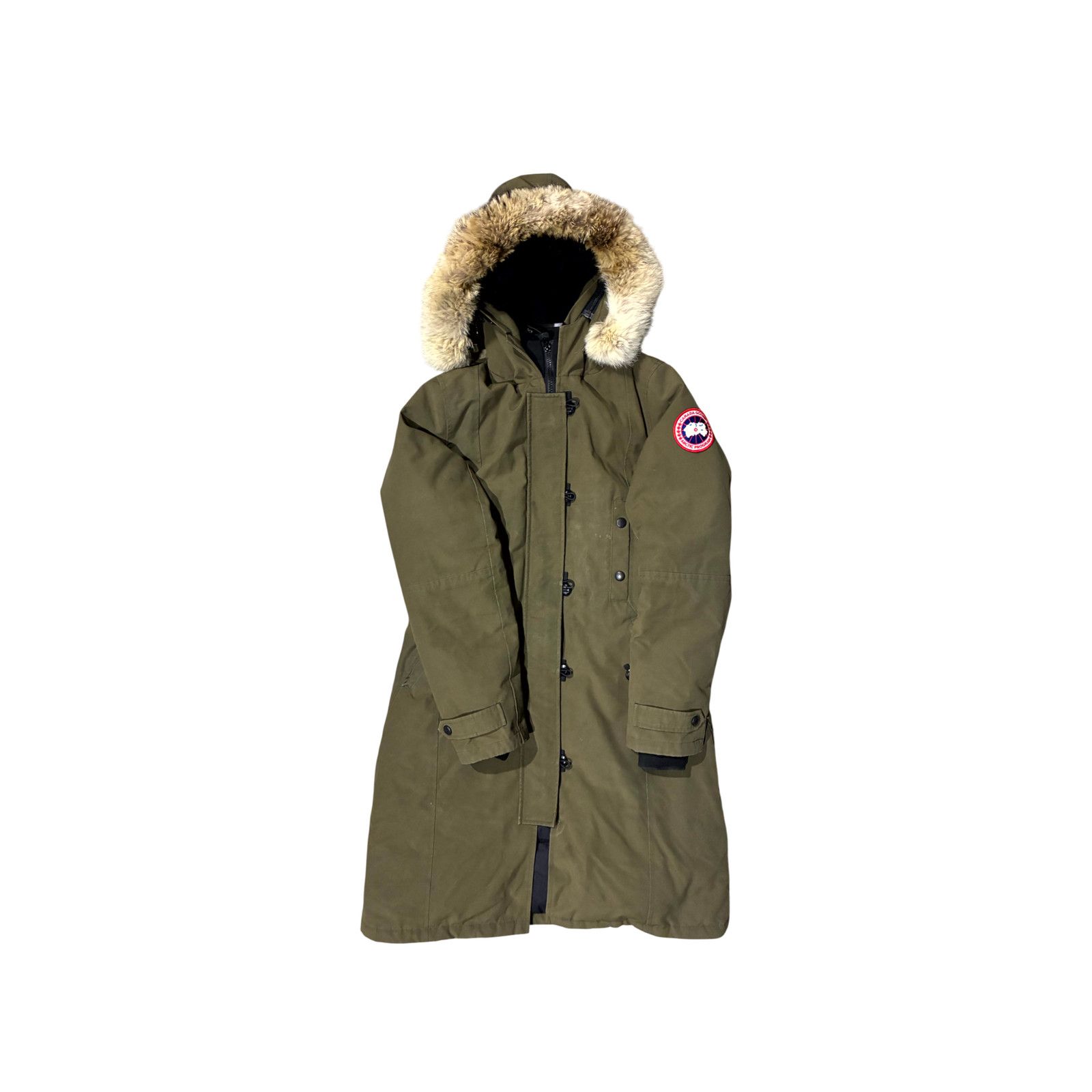 Canada Goose Canada goose Women's Long Olive Coat Size XS / US 0-2 / IT 36-38 - 1 Thumbnail