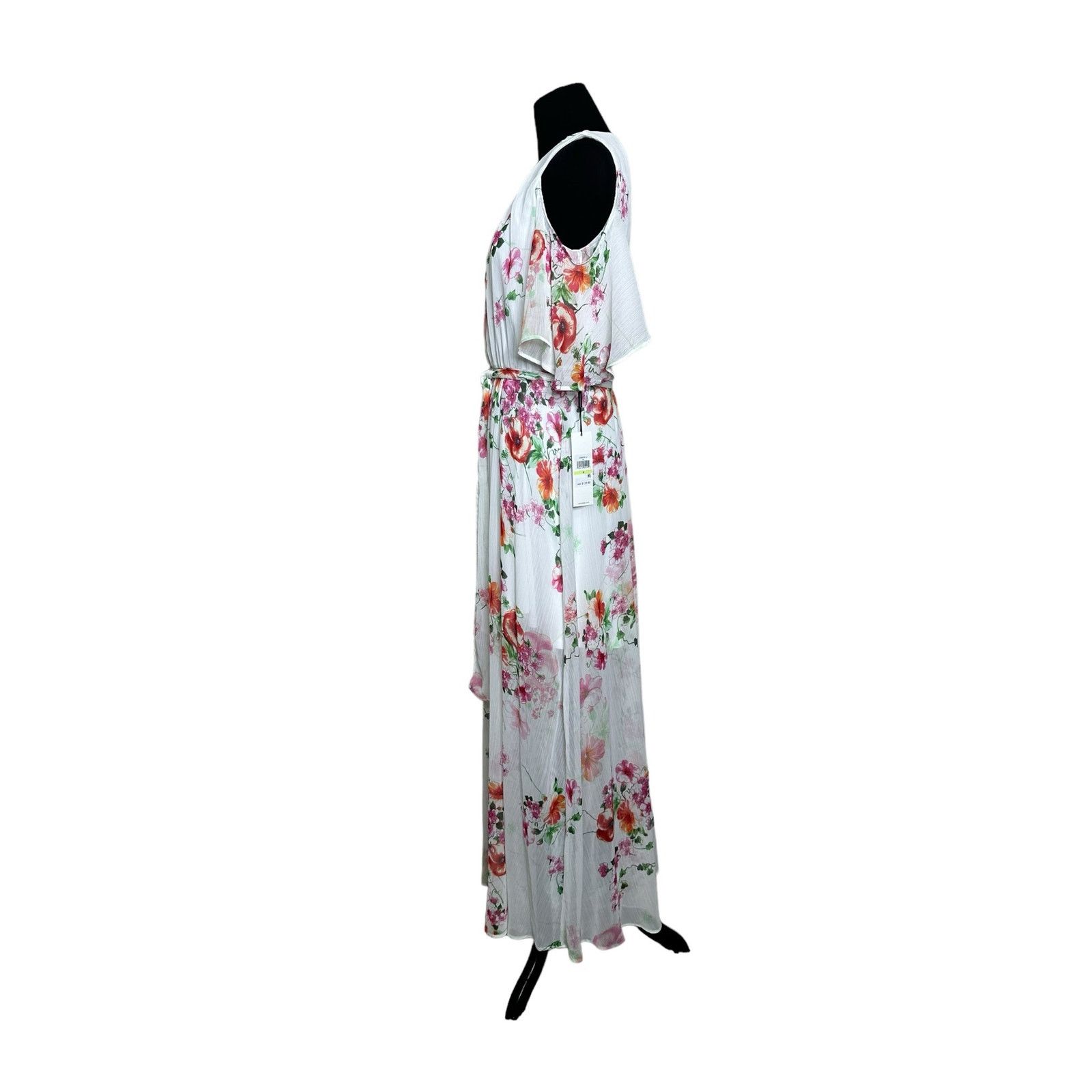 Calvin Klein Calvin Klein floral print cold shoulder maxi dress size 4 Size S / US 4 / IT 40 - 9 Thumbnail
