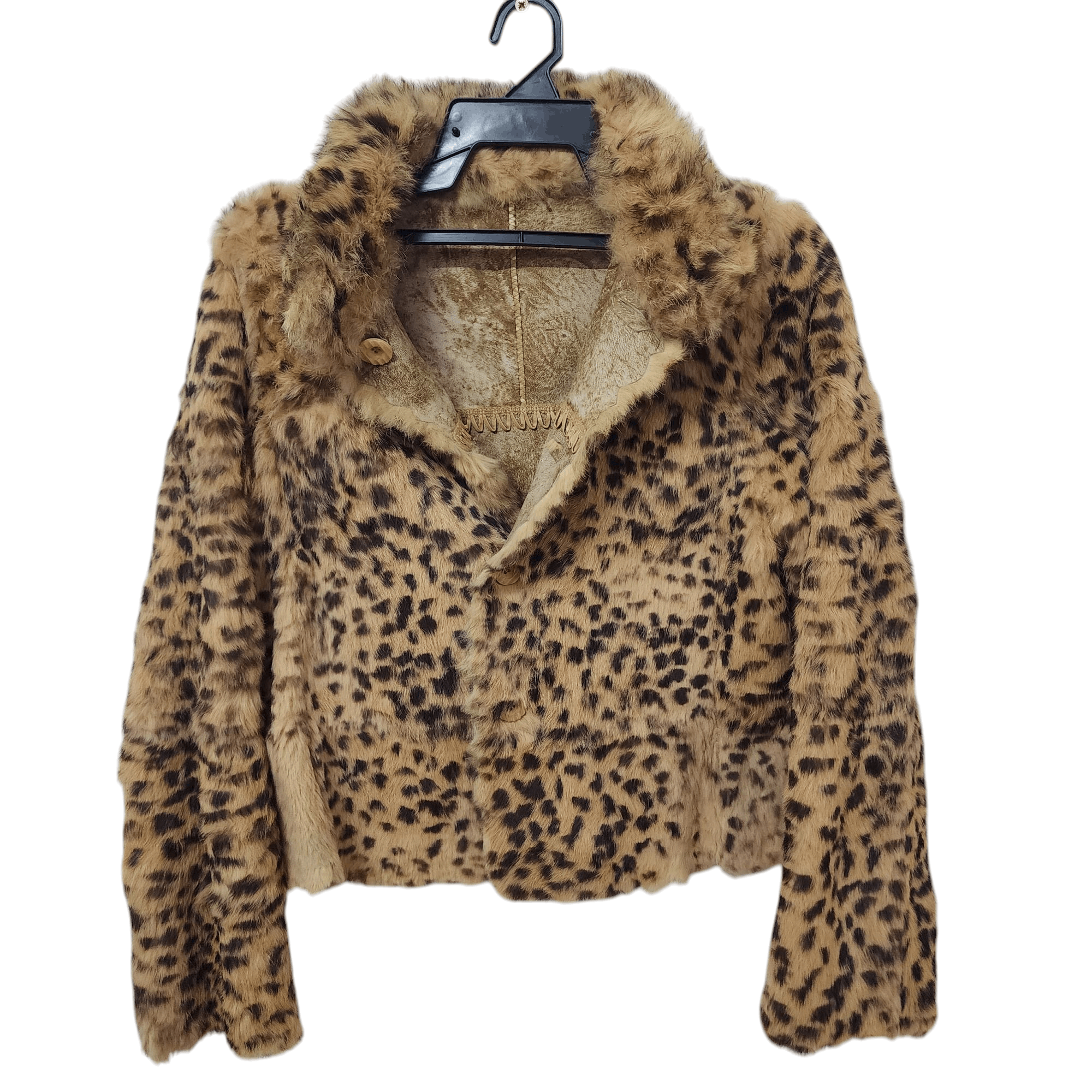Custommade Leopard Fur Unknown Reversible Leather Jacket Size M / US 6-8 / IT 42-44 - 1 Thumbnail