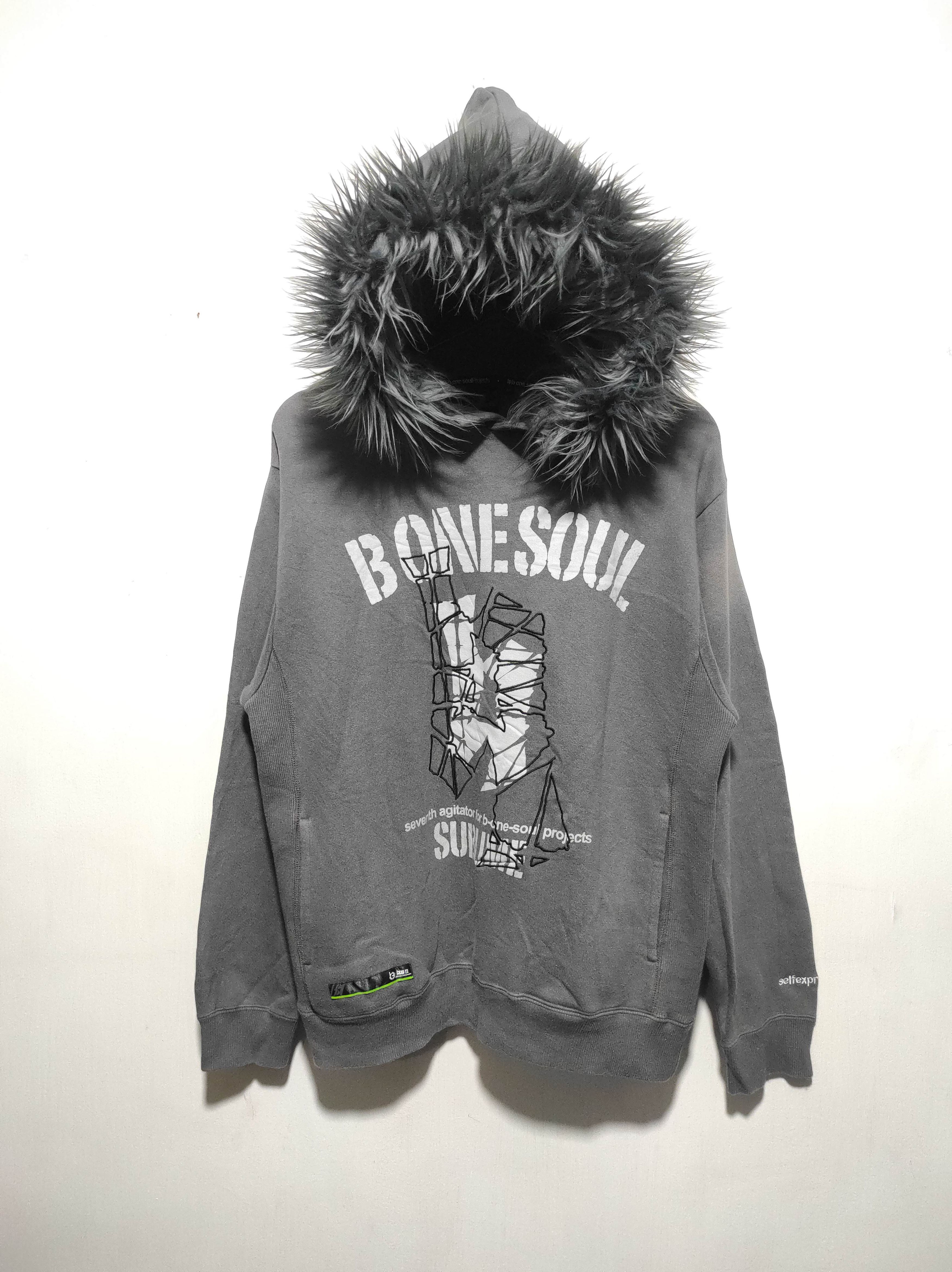 Japanese Brand B One Soul fur hoodie ifsix LGB style Size US M / EU 48-50 / 2 - 3 Thumbnail