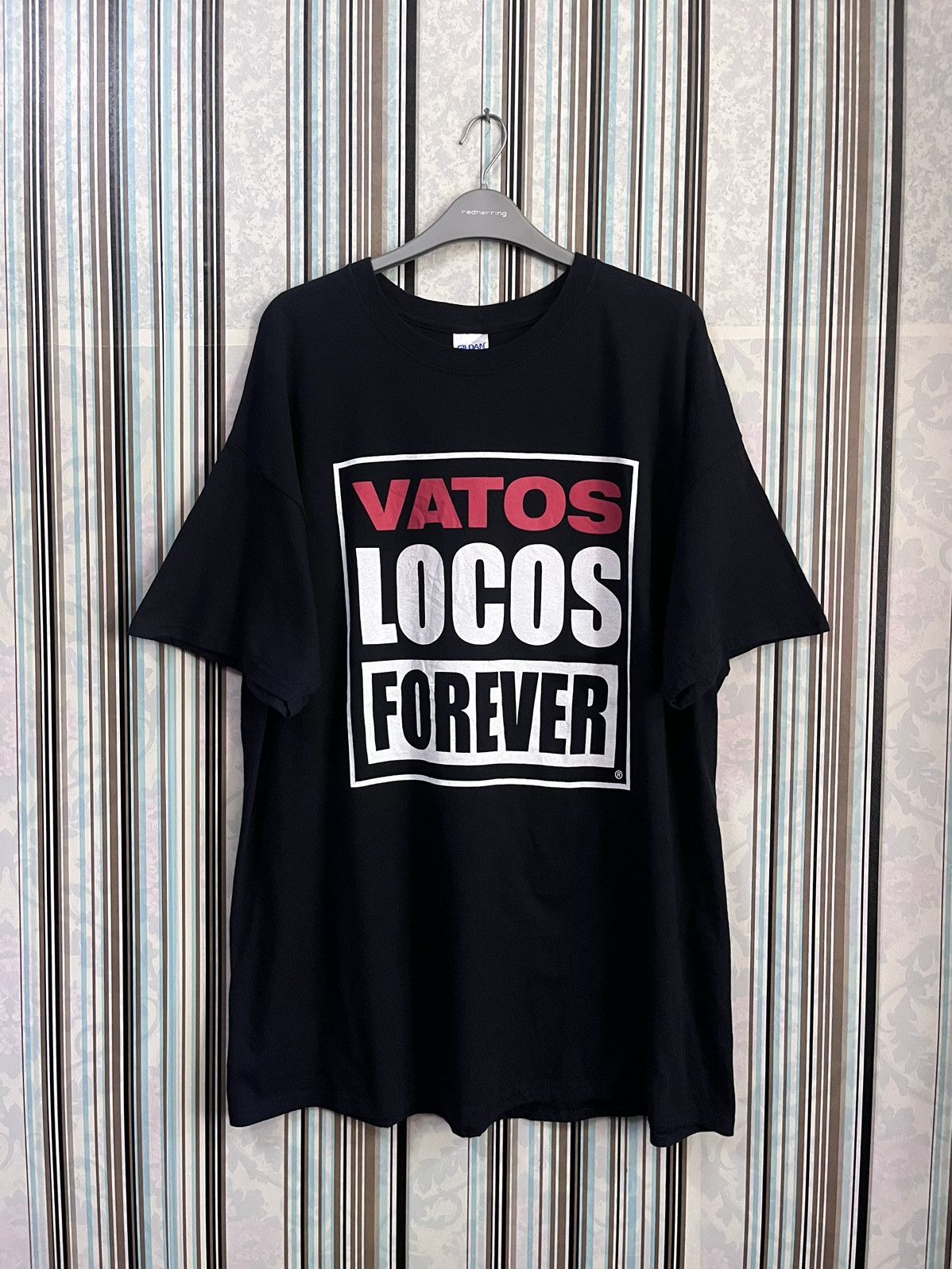 Band Tees Vintage manic hispanic vatos locos forever #F4 Size US XL / EU 56 / 4 - 1 Thumbnail