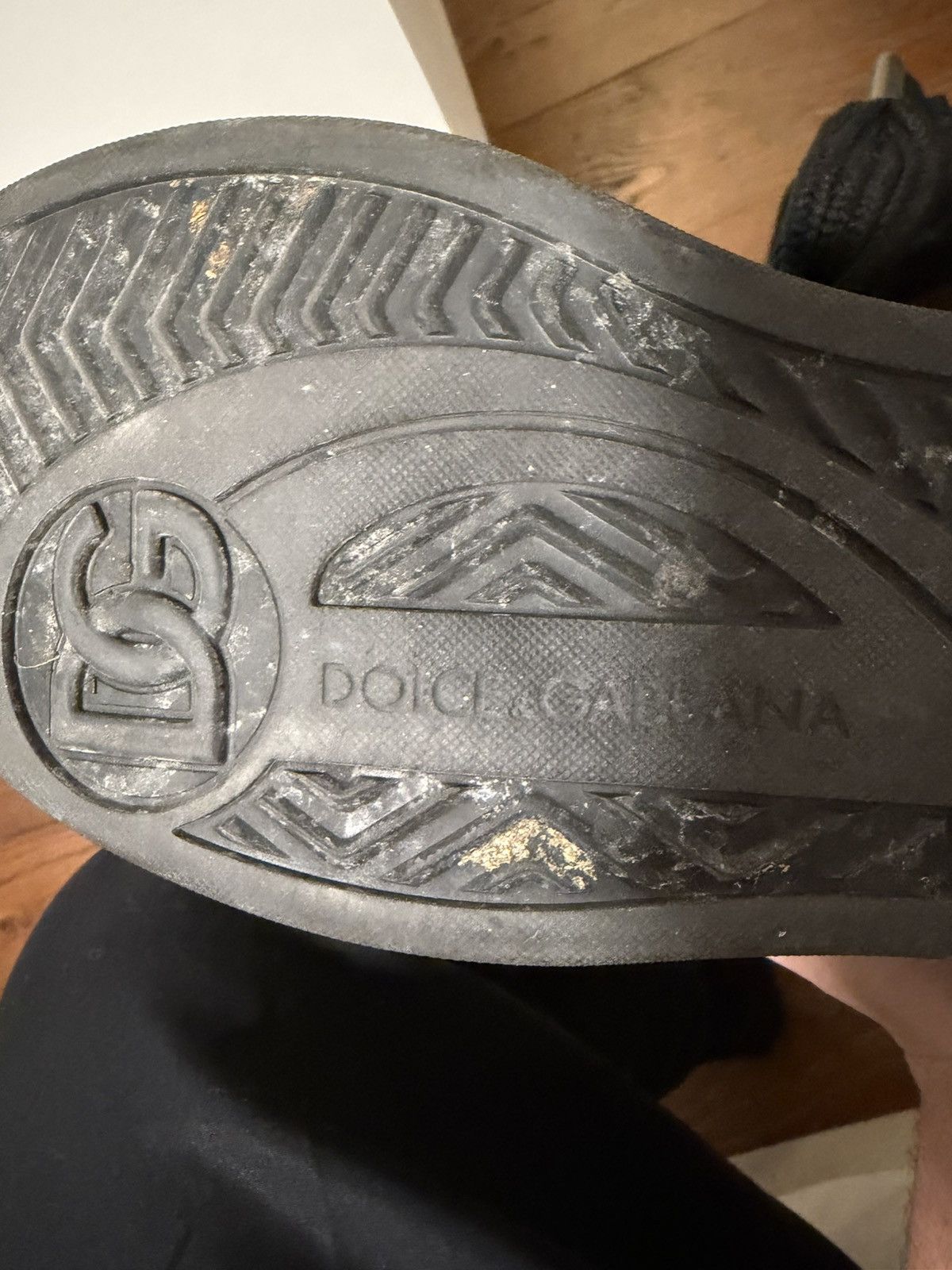 Dolce & Gabbana Dolce&Gabbana Chunky Leather Sneakers Size US 12 / EU 45 - 4 Thumbnail