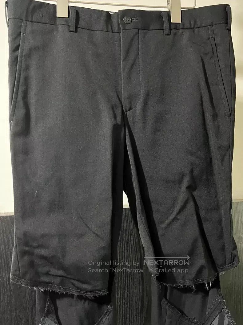 Comme des Garcons Comme Des Garcons size M CDG distressed trousers Size US 27 - 3 Thumbnail