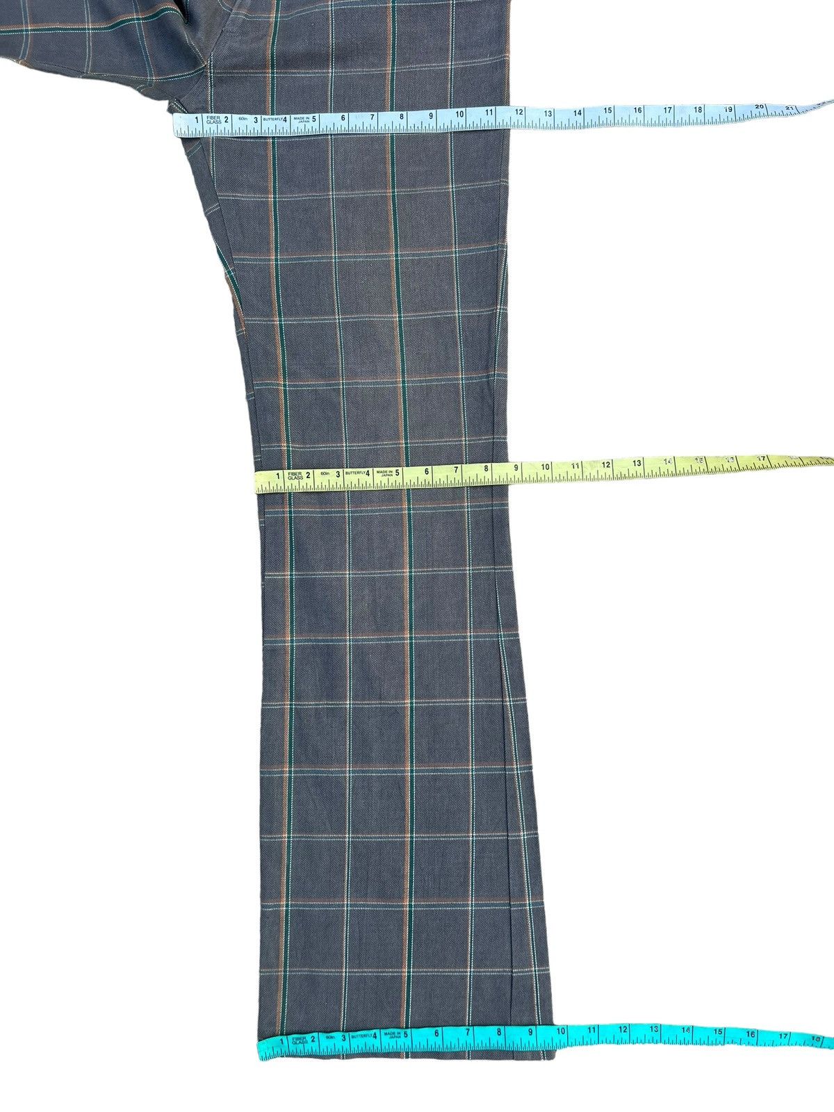 Vintage Vintage TESS by HIRO Japan Checks Pant Flare Jeans Size US 30 / EU 46 - 4 Thumbnail