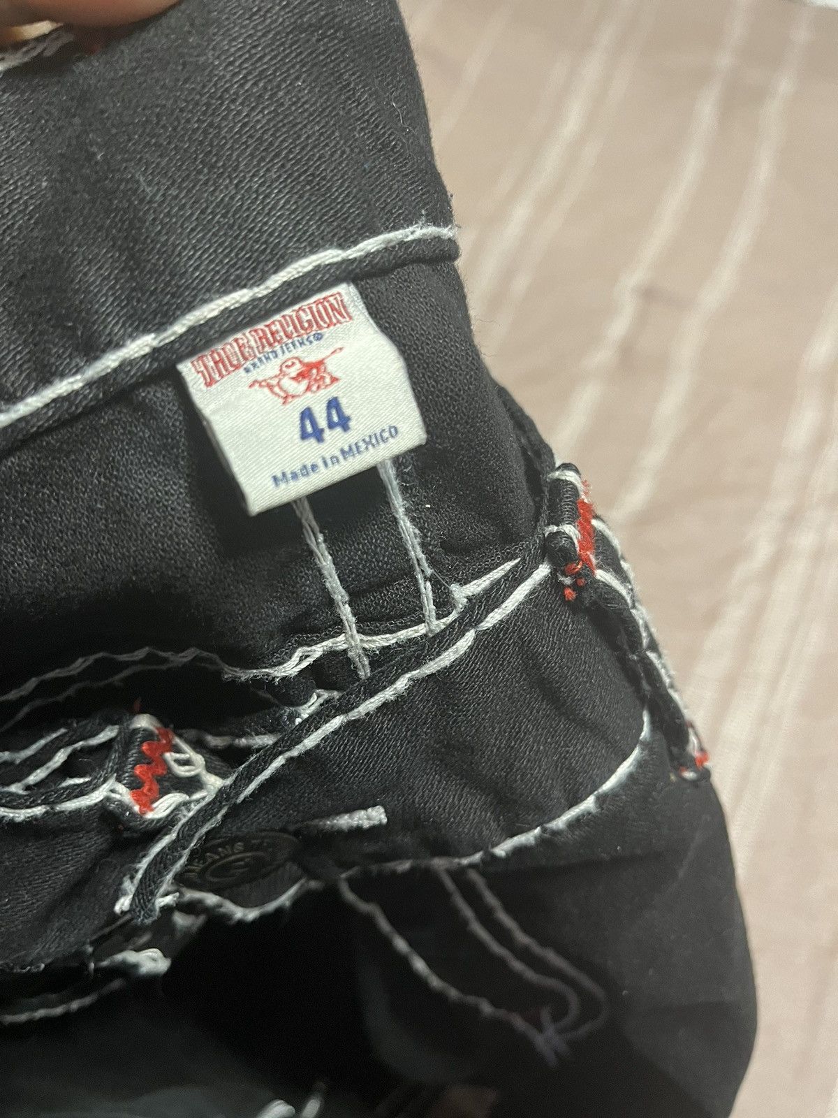 True Religion true religion super t vamp red and white stitch Size US 44 / EU 60 - 4 Thumbnail