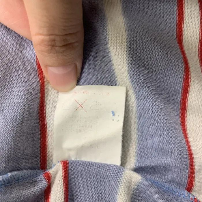 Asics Vintage ASICS JAPAN GOLF Collection Striped Polo Tee Shirt Size US M / EU 48-50 / 2 - 5 Thumbnail