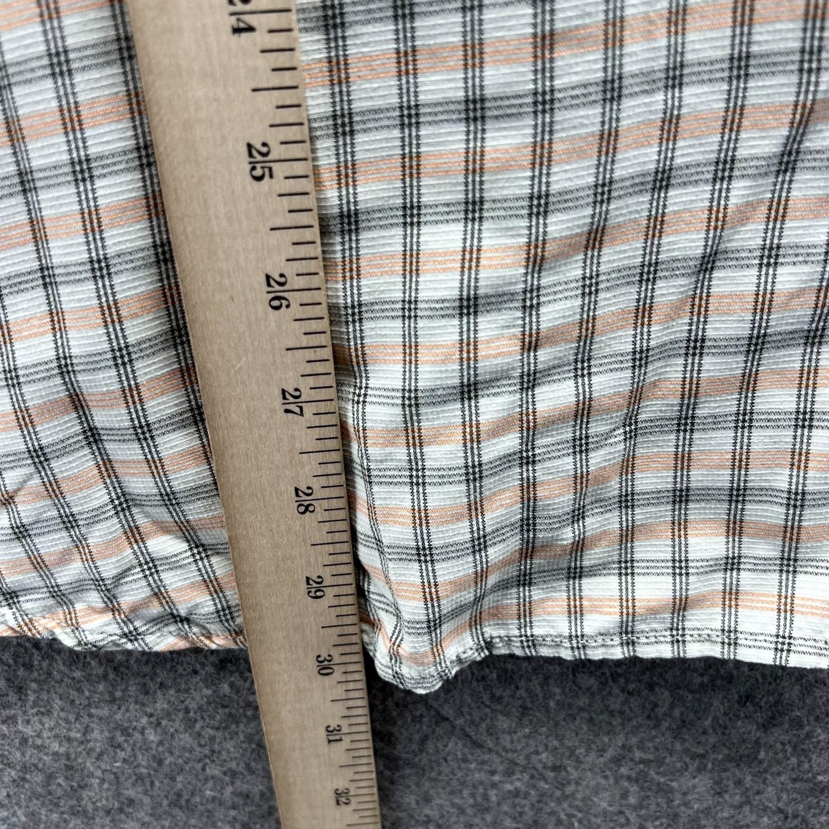 Vintage Columbia Shirt Men XXL White Casual Button-Up Preppy Omni Shade Sun Protection Shirt Men XXL White Plaid Button-Down Short Sleeve All Seasons Size US XXL / EU 58 / 5 - 6 Thumbnail