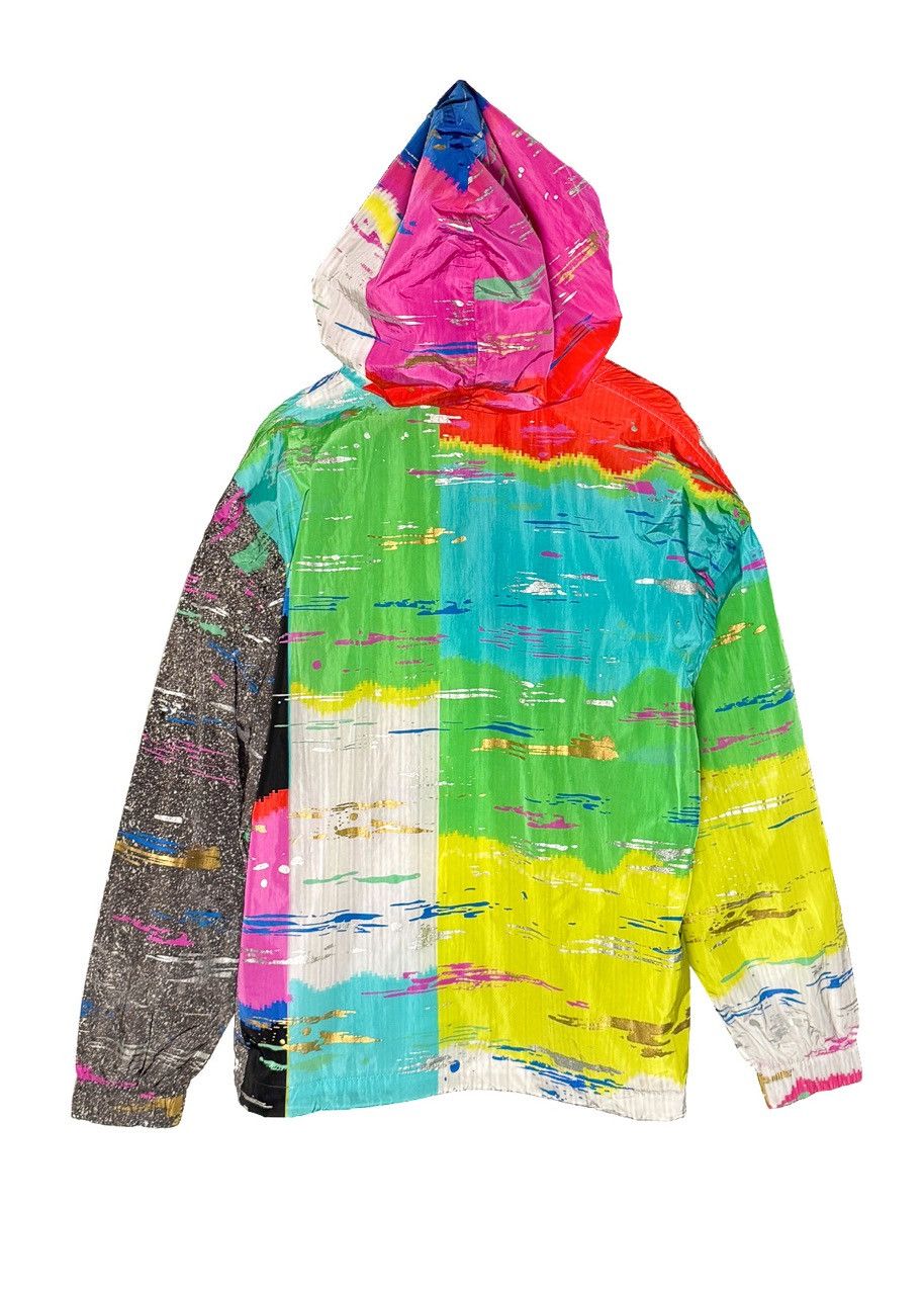 Dolce & Gabbana Dolce & Gabbana Multicolour Glitch Oversized Windbreaker Size XL / US 12-14 / IT 48-50 - 3 Thumbnail