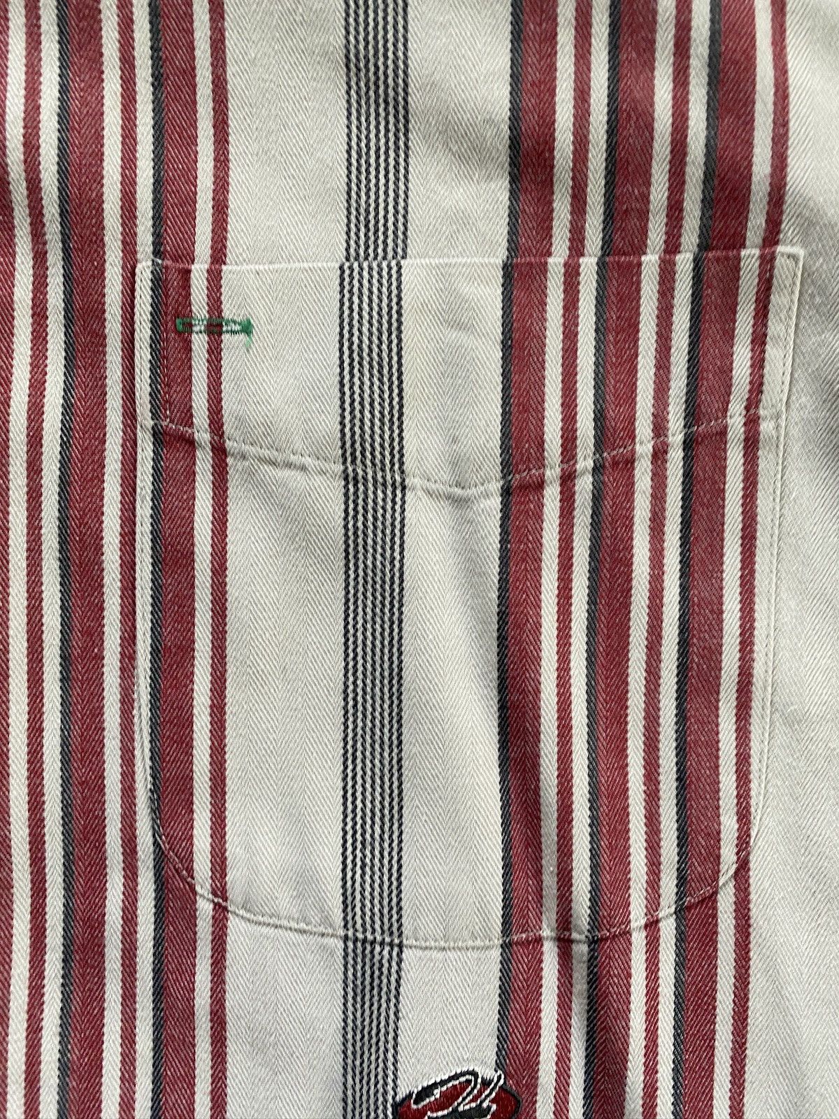 Tommy Hilfiger Vintage 90’s Tommy Hilfiger Motorcycle Standing Collar Shirt Size US XL / EU 56 / 4 - 5 Thumbnail