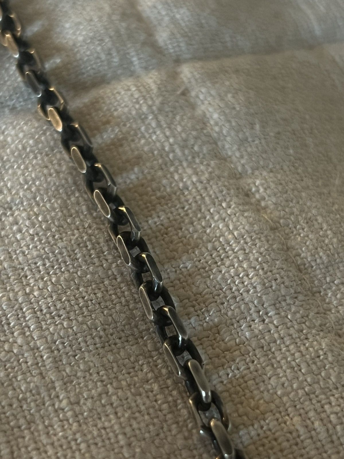 Other 24 inch Cable Link Chain Necklace .925 Sterling Silver Size ONE SIZE - 4 Thumbnail