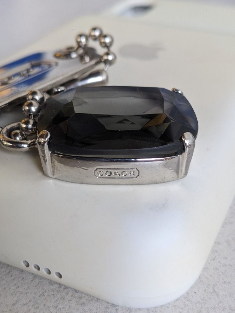 Coach Coach Vintage Rare Metallic Charm with Pendant Crystal Size ONE SIZE - 7 Thumbnail
