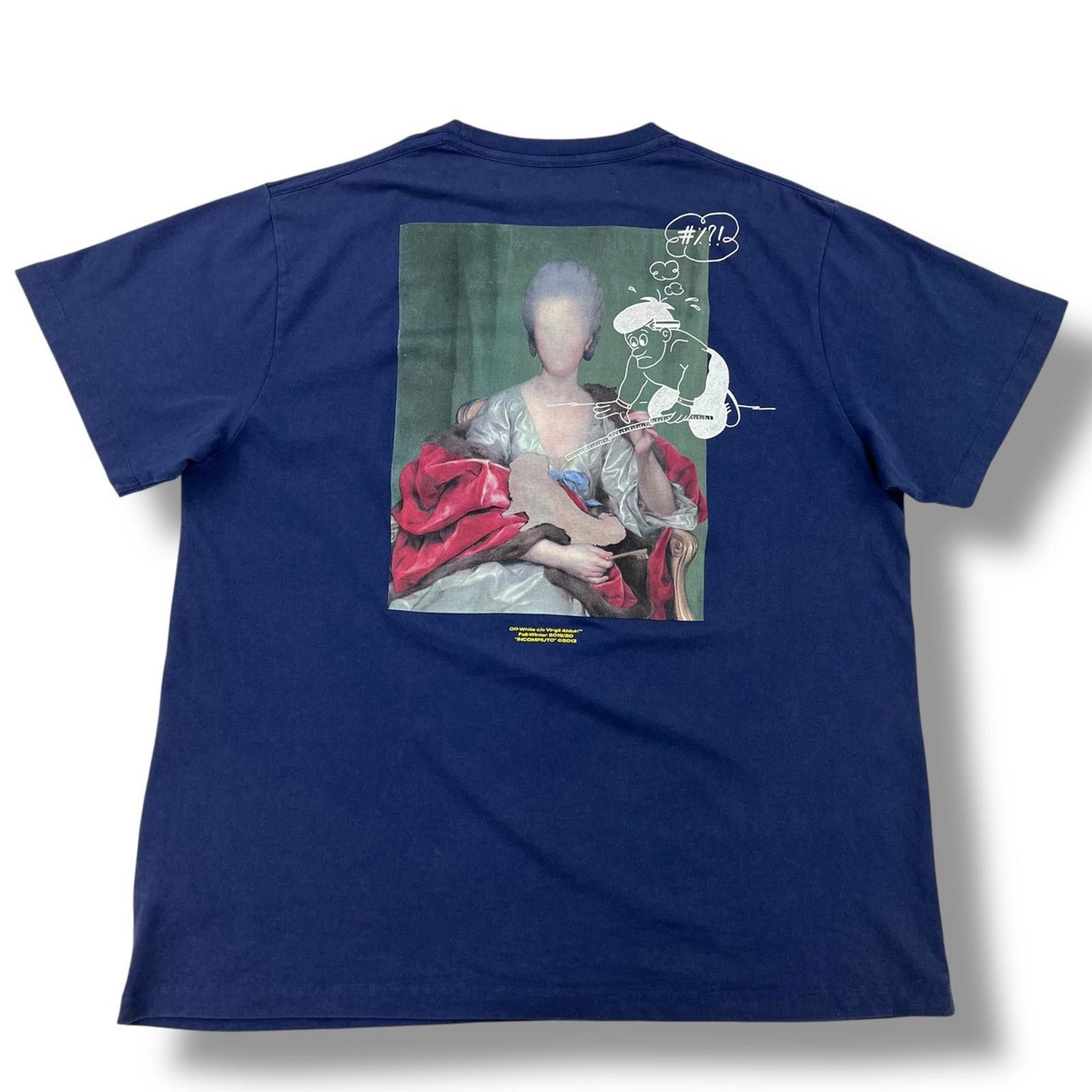 Off-White Off-White Mariana De Silva Blue T-Shirt Size US XL / EU 56 / 4 - 2 Thumbnail