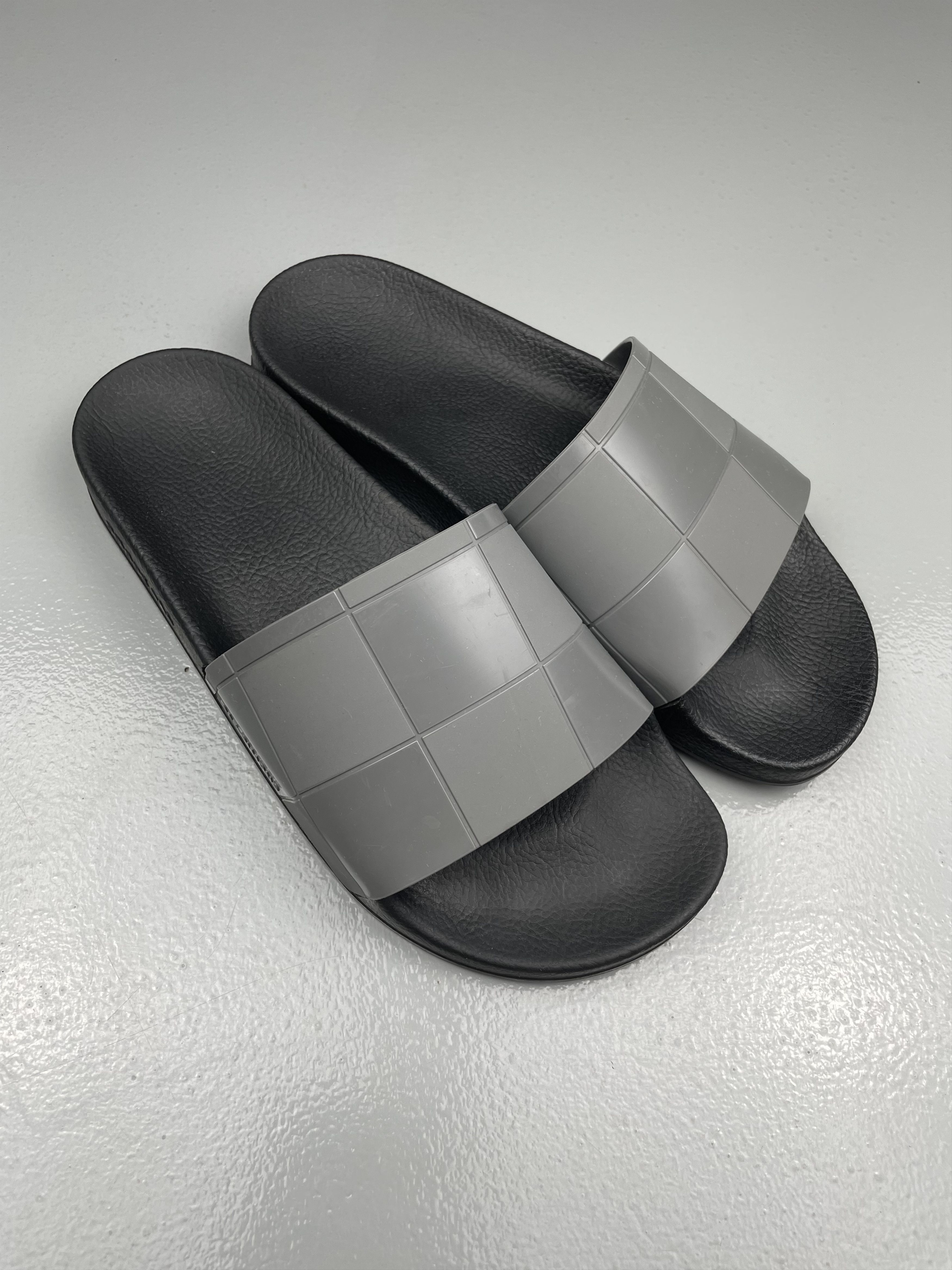 Adidas × Raf Simons adidas X Raf Simons S/S 2018 Adilette Checkerboard Size US 8.5 / EU 41-42 - 2 Thumbnail