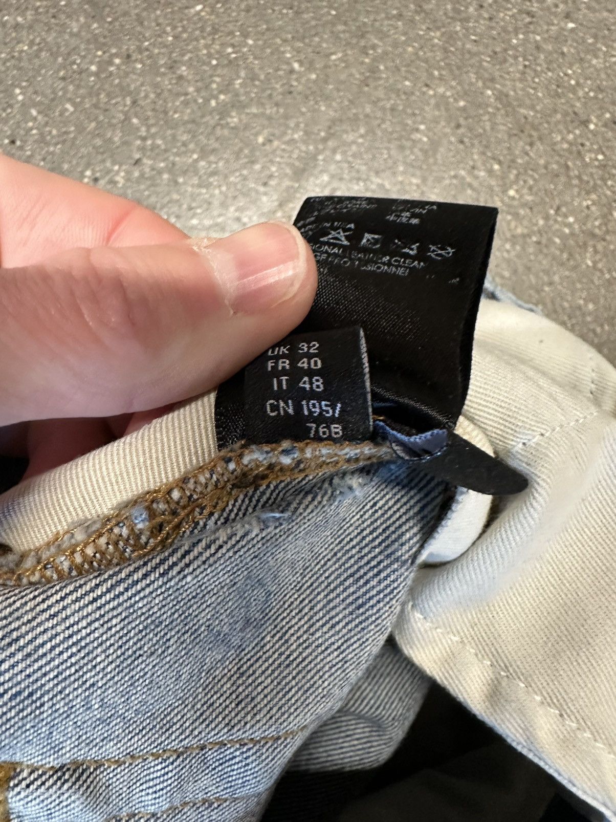 Amiri Amiri Stack Jeans River Indigo Size US 32 / EU 48 - 4 Thumbnail