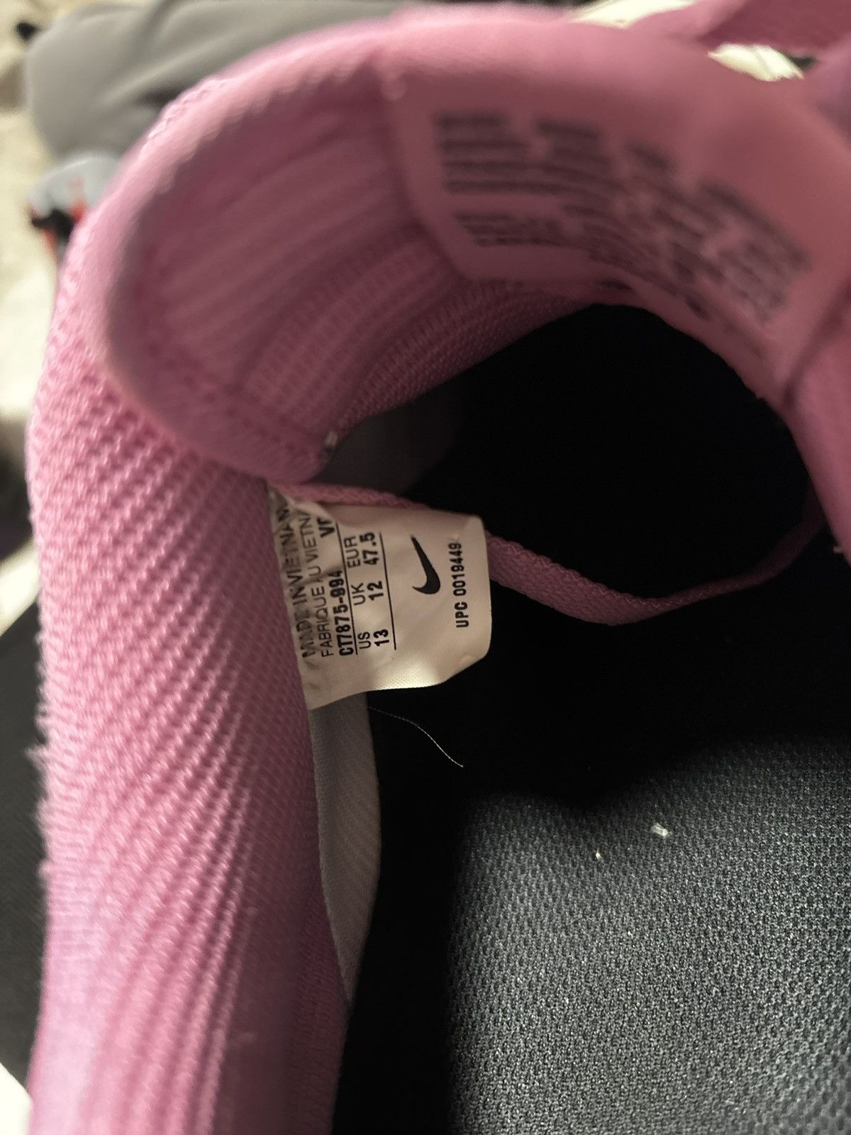 Nike Sail X Pink Custom AF1 Shoe NIKE Size US 13 / EU 46 - 6 Thumbnail