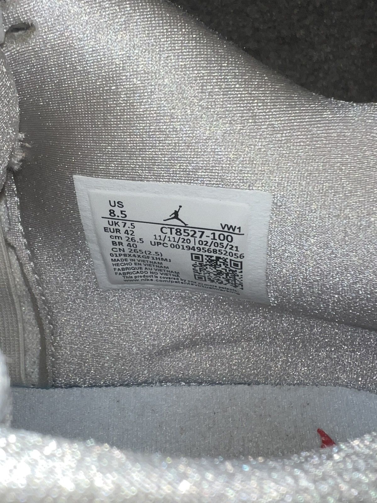 Jordan Brand Jordan 4 White Oreo Size US 8.5 / EU 41-42 - 6 Thumbnail