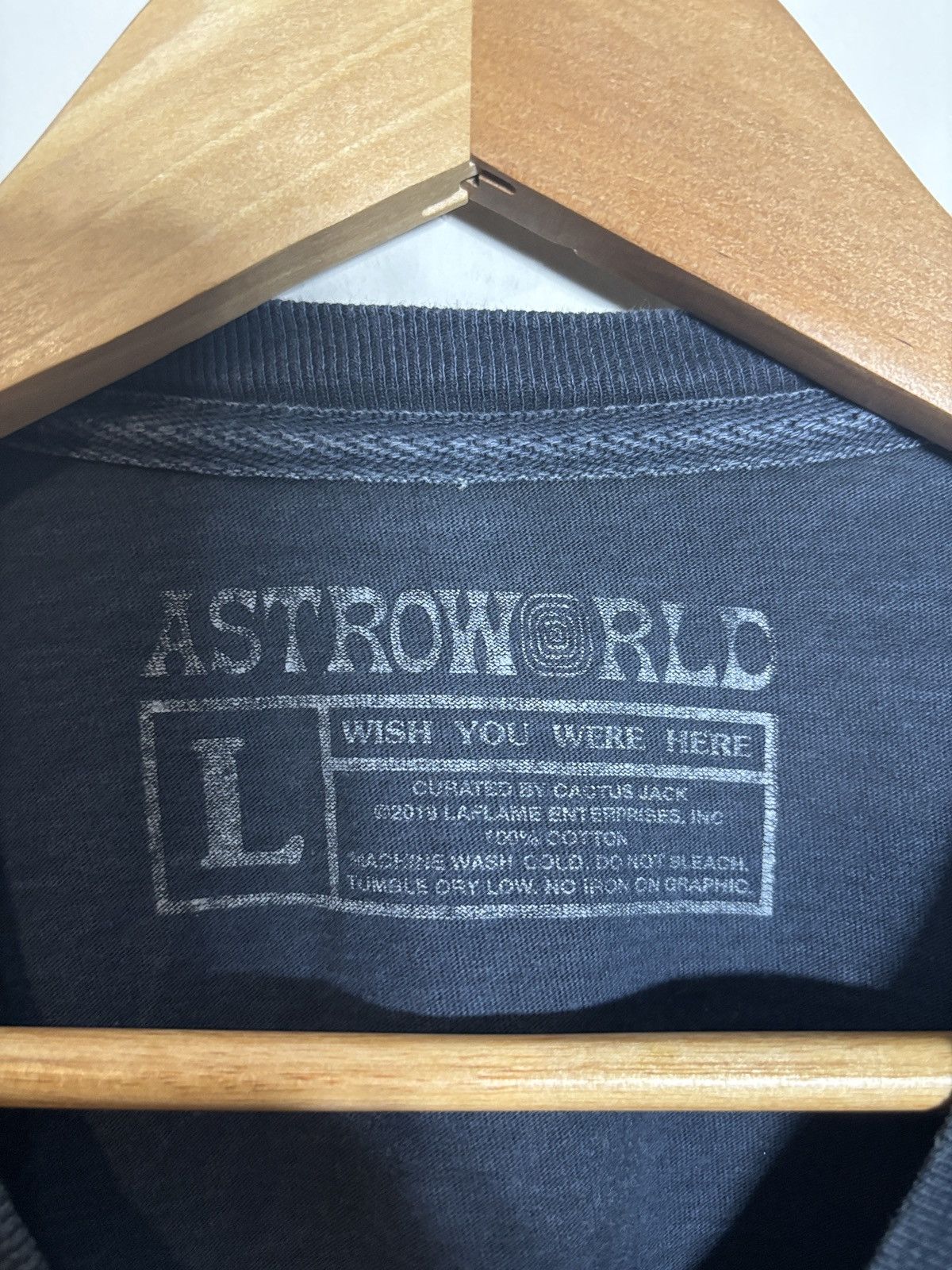 Travis Scott Astroworld Travis Scott Shirt Large Black Went To Astroworld Size US L / EU 52-54 / 3 - 2 Thumbnail