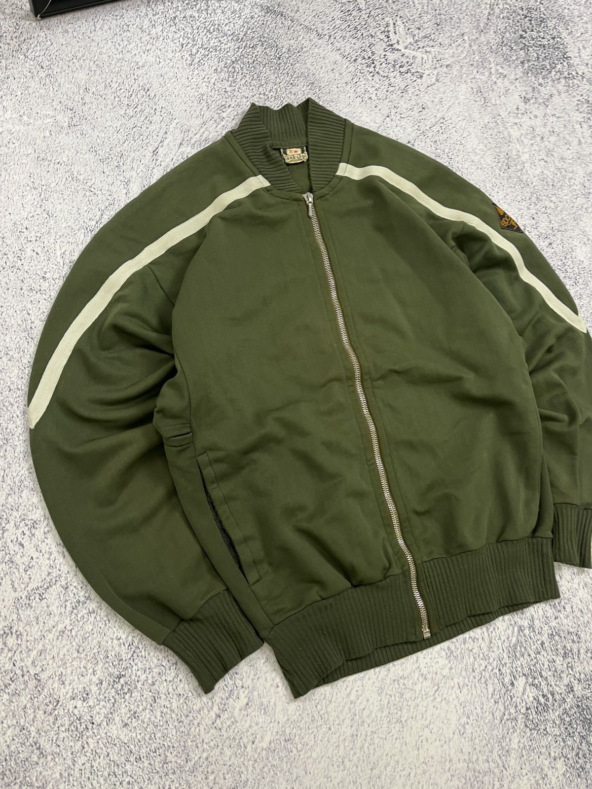 Puritan × Vintage Vintage 60’s 70’s Puritan Ban Lon Bomber Jacket Ri Ri Size US S / EU 44-46 / 1 - 5 Thumbnail