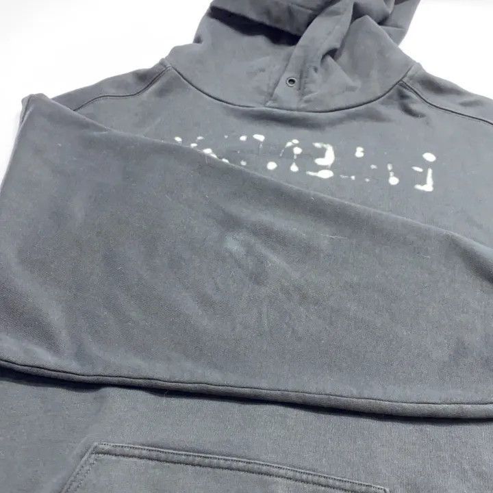 Balenciaga Balenciaga Black Logo Print Pullover Hoodie 0079-2507 Size US M / EU 48-50 / 2 - 8 Thumbnail