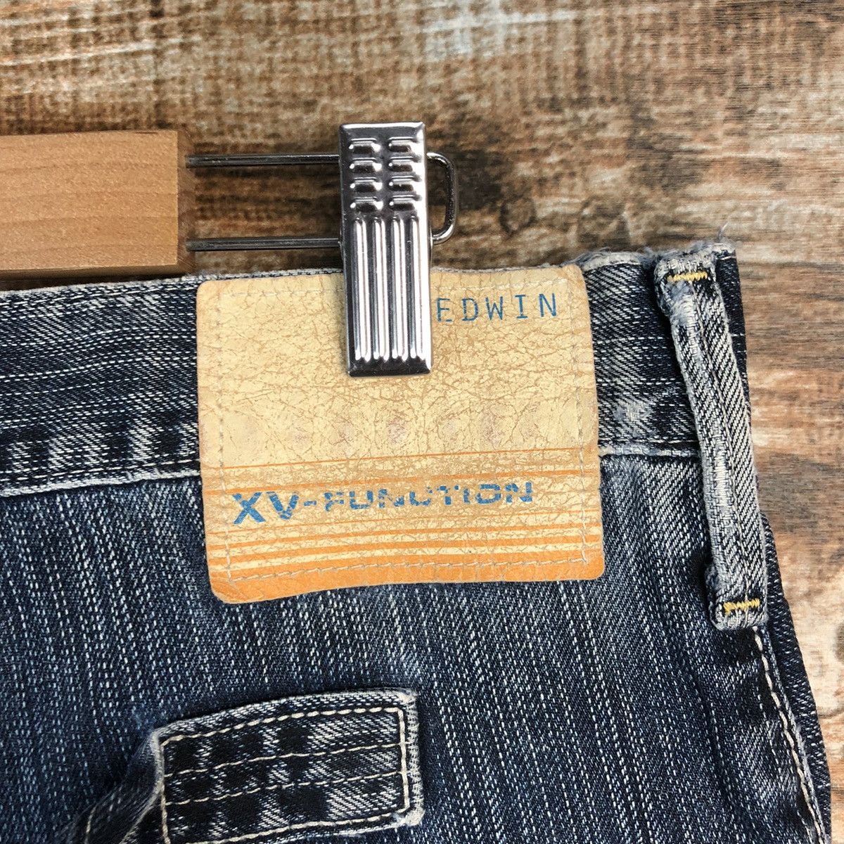 Edwin DLL Edwin Blue Distressed Denim Pants #C130 Size US 32 / EU 48 - 18 Thumbnail