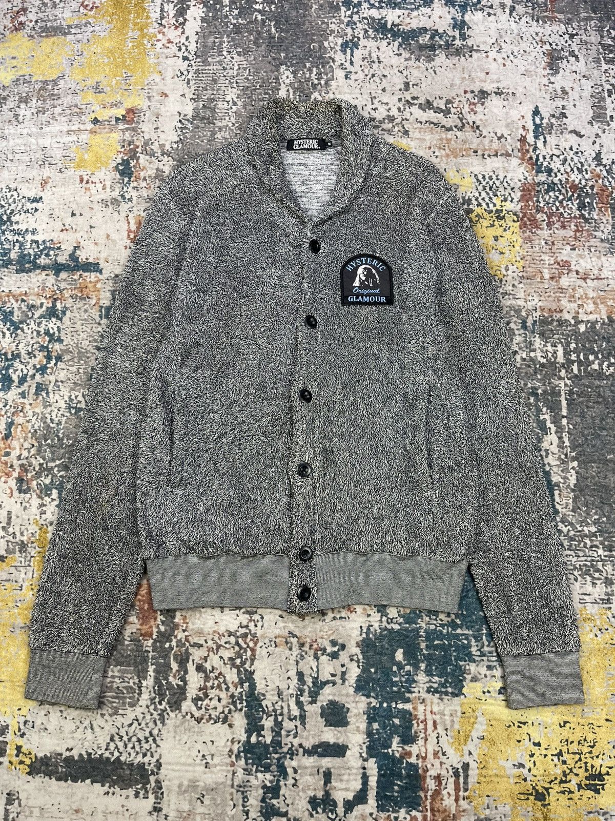Hysteric Glamour Shawl Collar Flurry Sweater Cardigan
