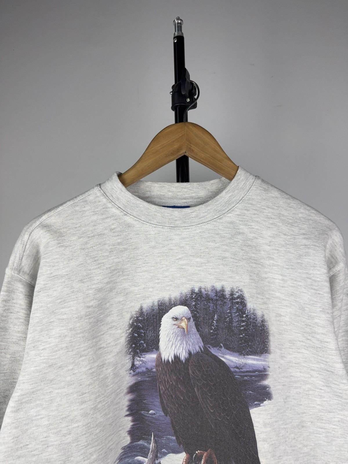 The Mountain Vintage 1998 Retro Logo USA Native Eagle Sweatshirt y2k 90s Size US S / EU 44-46 / 1 - 2 Thumbnail