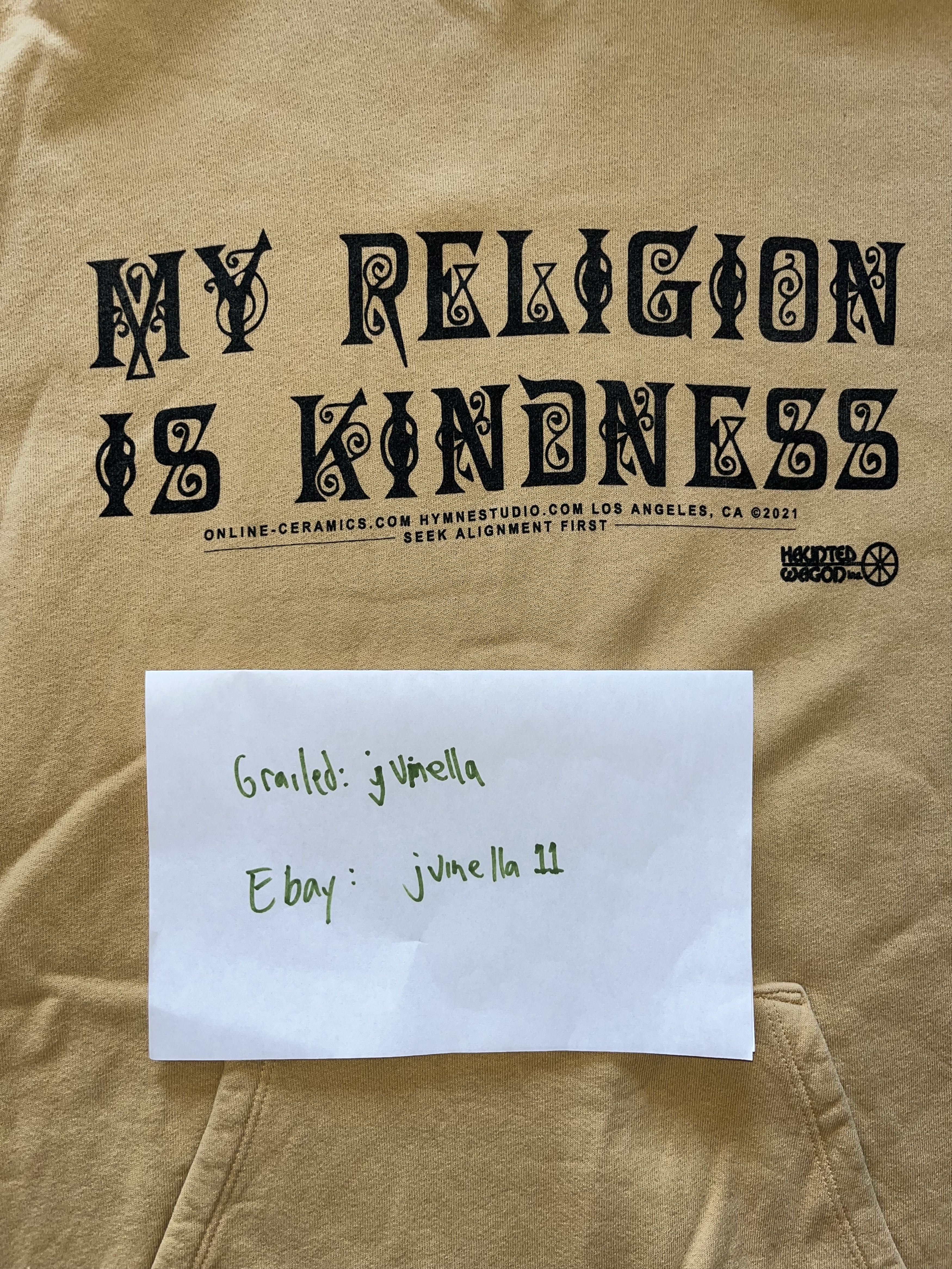 Online Ceramics Online ceramics X HYMNE kindness size M Size US M / EU 48-50 / 2 - 2 Thumbnail