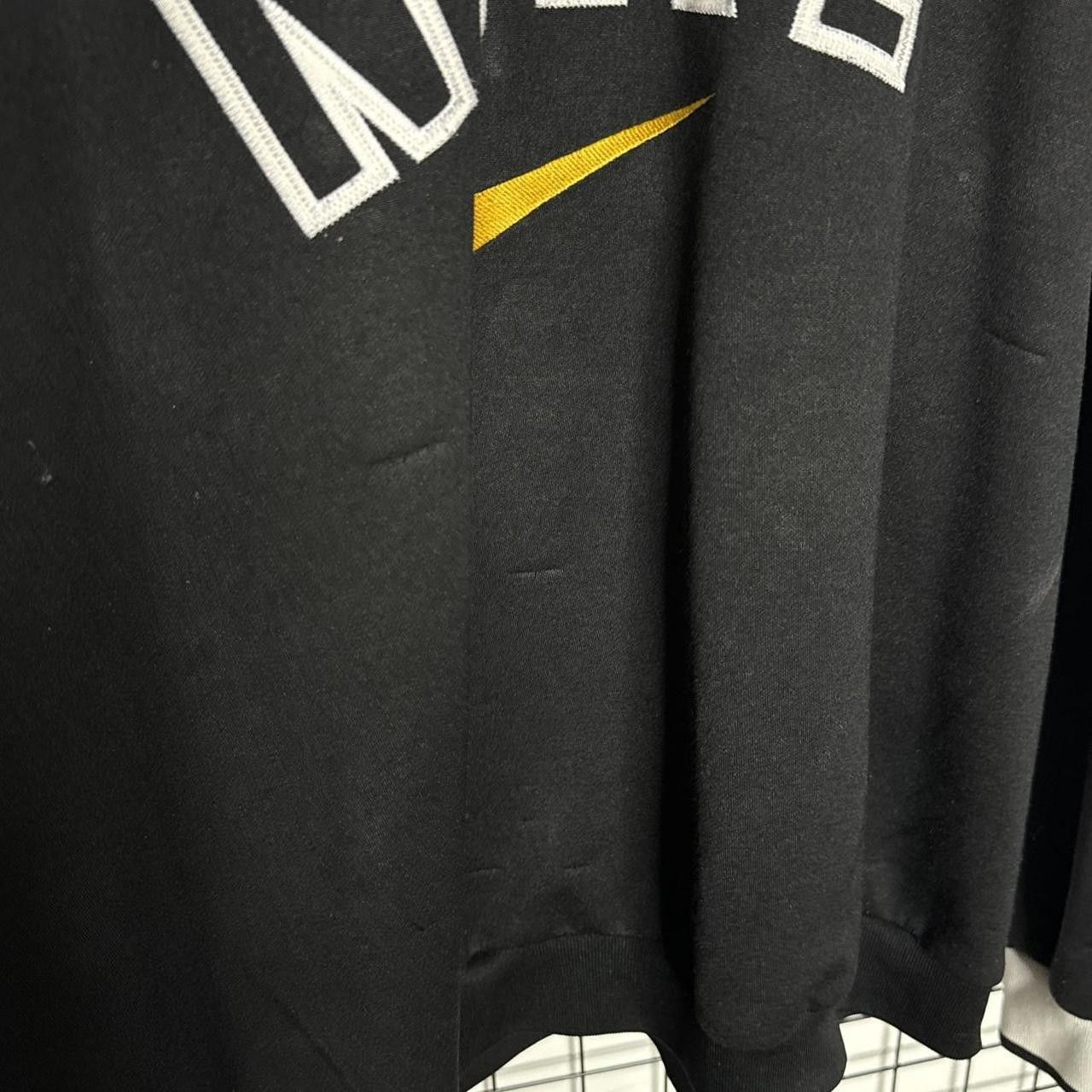 Nike Nike Black Vintage 90s Spellout Retro Size US XL / EU 56 / 4 - 6 Thumbnail