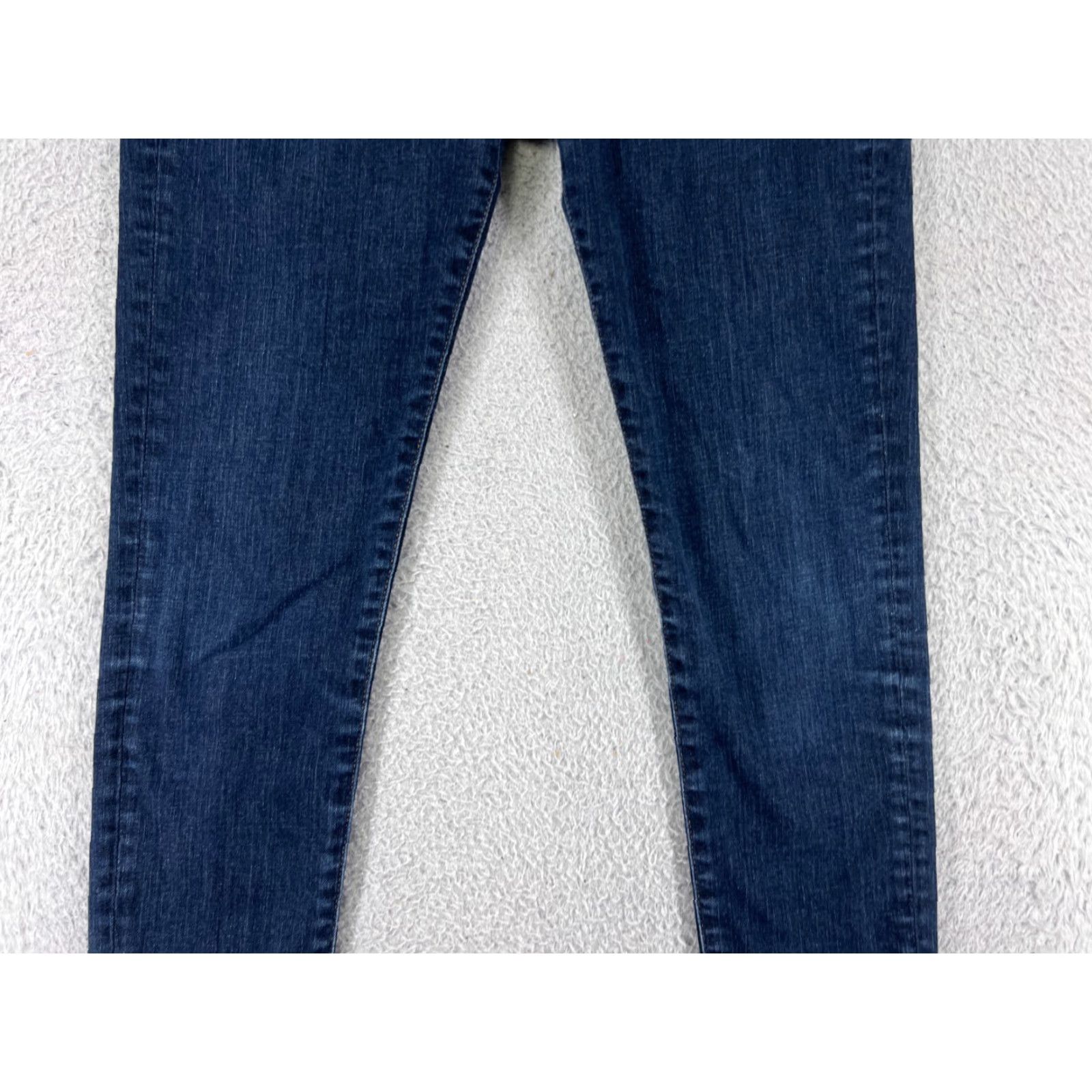 Ralph Lauren Ralph Lauren Jeans Womens 27 Blue Denim Skinny Low Rise Dark Wash Cotton Size 27" / US 4 / IT 40 - 7 Thumbnail