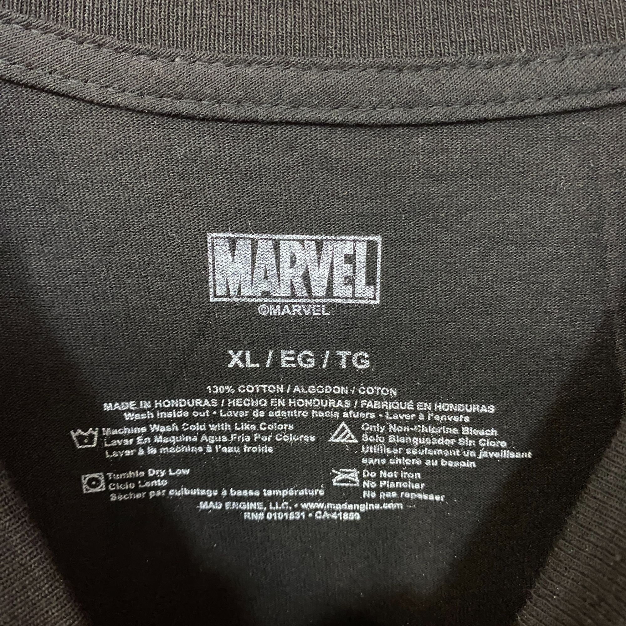 Marvel Comics Marvel Avengers Characters Marvel Logo Long Sleeve T-Shirt X Size US XL / EU 56 / 4 - 4 Thumbnail