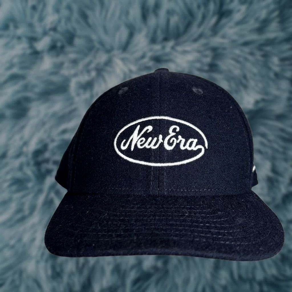 New Era NEW ERA 59FIFTY Hat Retro Wool Crown Size 7 3/8 Blue Men Baseball Cap 70th Anniversary Crown Wool Retro 7 3/8 Mens Size ONE SIZE - 1 Thumbnail