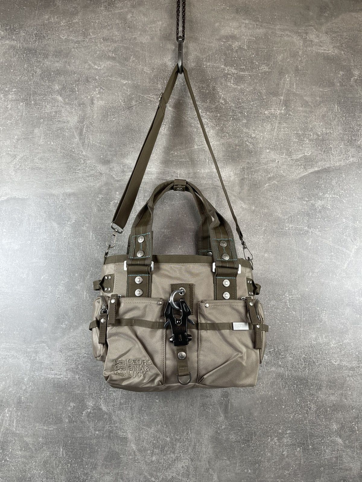 George Gina & Lucy Y2K George Gina & Lucy SIX Nylon Shoulder Bag Crossbody Size ONE SIZE - 9 Thumbnail