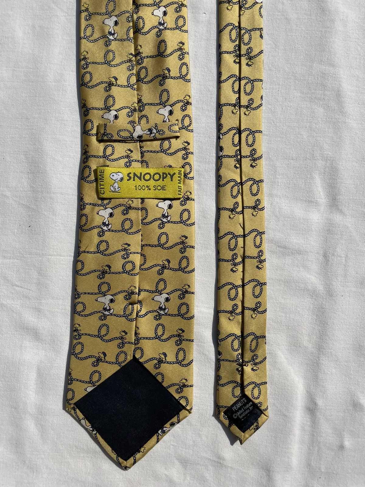 Other Snoopy Silk Tie Size ONE SIZE - 6 Thumbnail