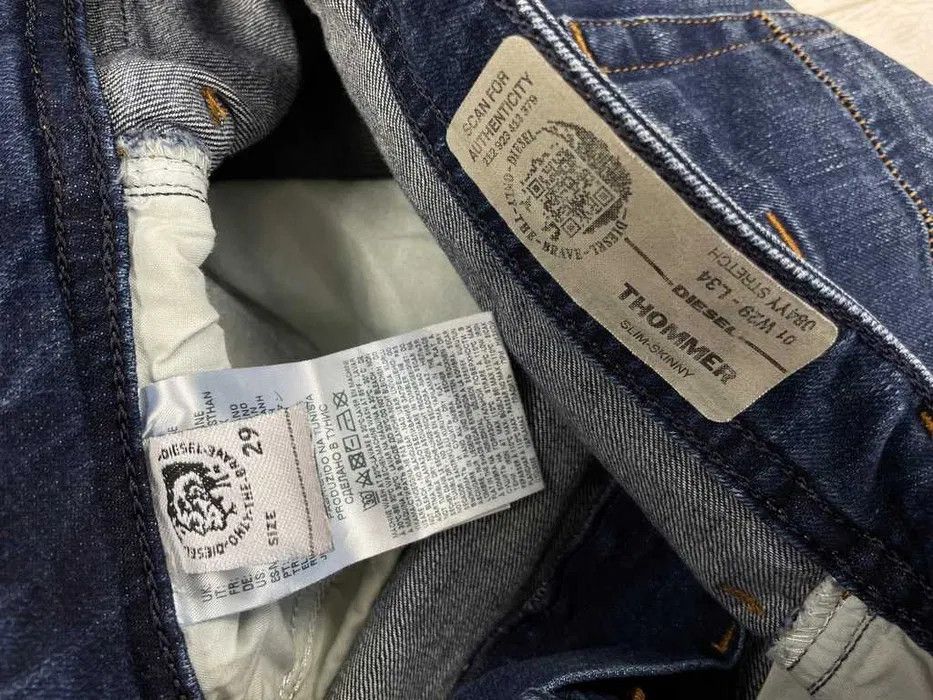 Diesel Diesel Thommer W29 L32 distressed opium W30 L34 skinny slim Size US 29 - 7 Thumbnail