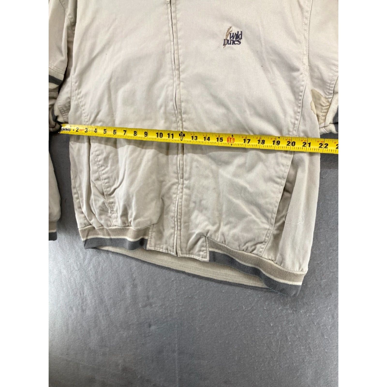 Vintage VINTAGE Slazenger Jacket Men's Windbreaker Full Zip - Casual Outdoor Golf Beige Khaki L Adult Large Brown Brand: Slazenger Size US L / EU 52-54 / 3 - 2 Thumbnail