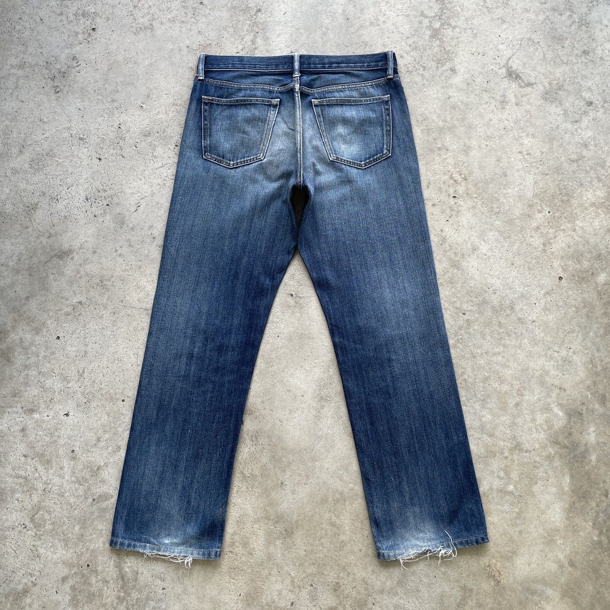 Japanese Brand W34💥 Vintage Japanese Brand Faded Jeans Denim Pants Size US 34 / EU 50 - 10 Thumbnail