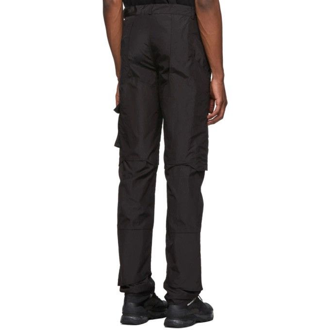 Heliot Emil Heliot Emil Black Technical Layered Trousers Size US 30 / EU 46 - 2 Thumbnail
