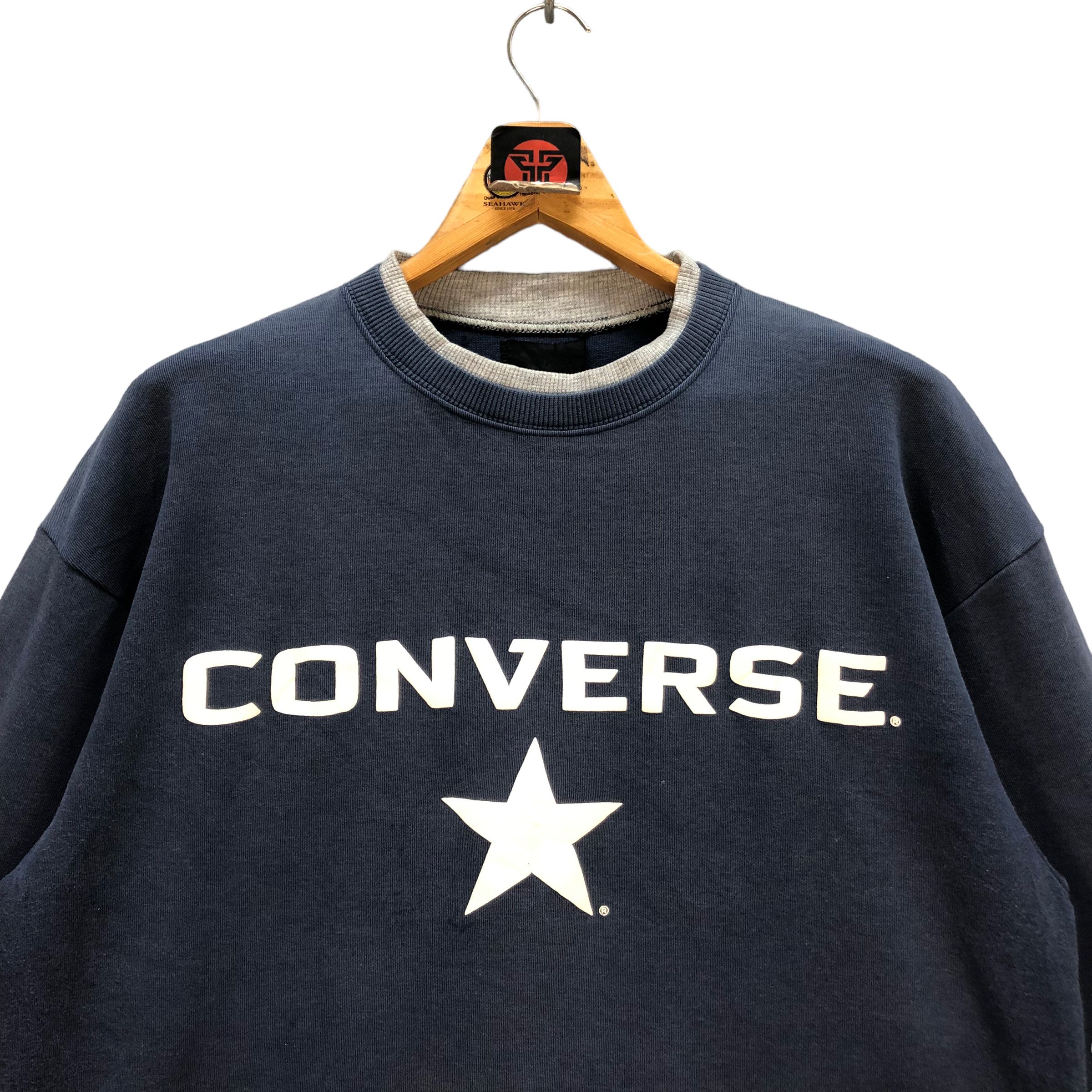 Converse CONVERSE BIG LOGO LONG SLEEVE T SHIRT #7405-143 Size US L / EU 52-54 / 3 - 2 Thumbnail