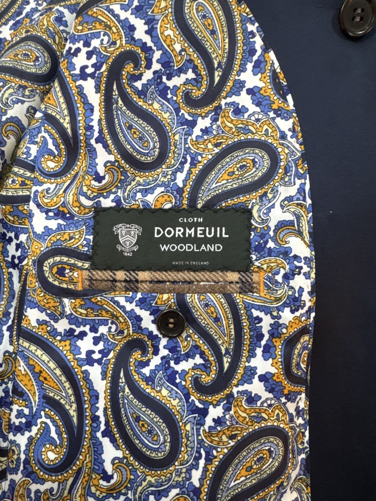 Other Dormeuil DB Dinner Coat Size 38R - 3 Thumbnail