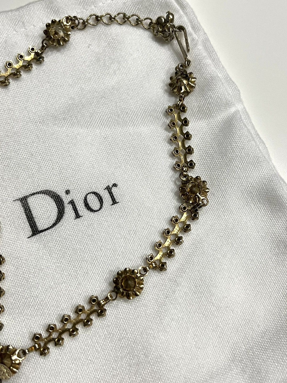 Dior ★0% TAX★ DIOR BY KRAMER REVIVAL LAVALIER NECKLACE CHOKER Size ONE SIZE - 7 Thumbnail