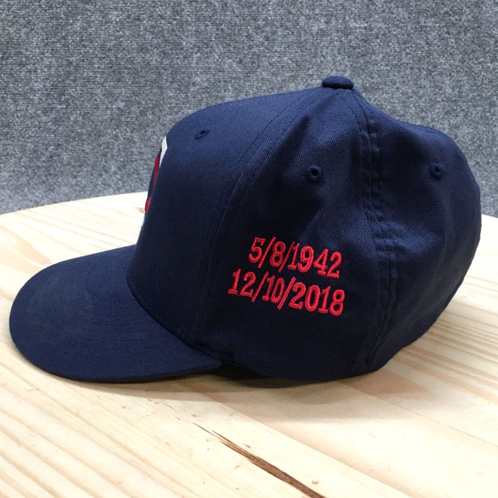 Vintage Flexfit Minnesota Twin Cities Yogi Fitted Baseball Cap Mens S-M Blue XS? Size ONE SIZE - 4 Thumbnail