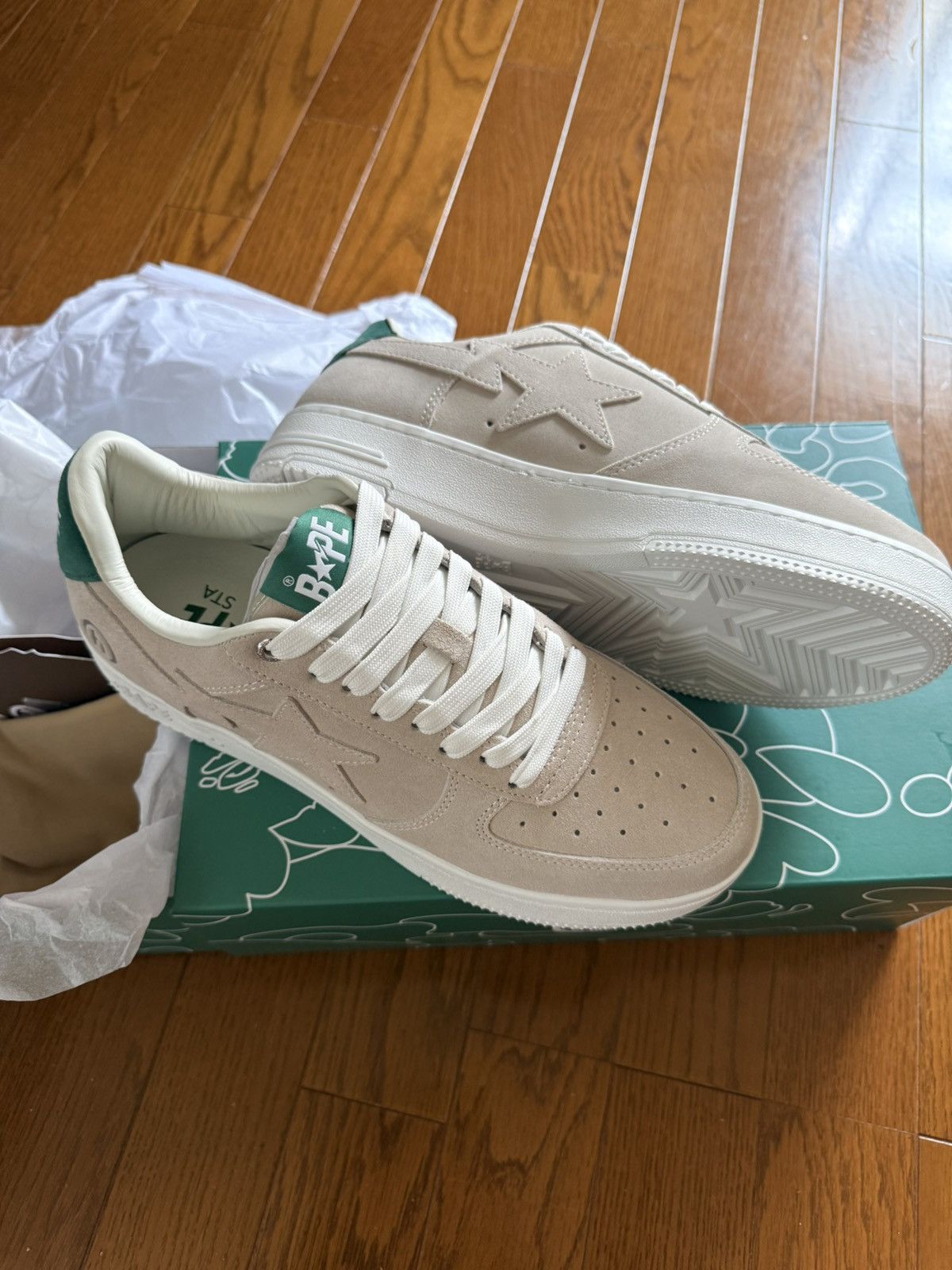 Bape Hidden X HIDDEN NY Nubuck Suede Bapesta Size US 10 / EU 43 - 4 Thumbnail