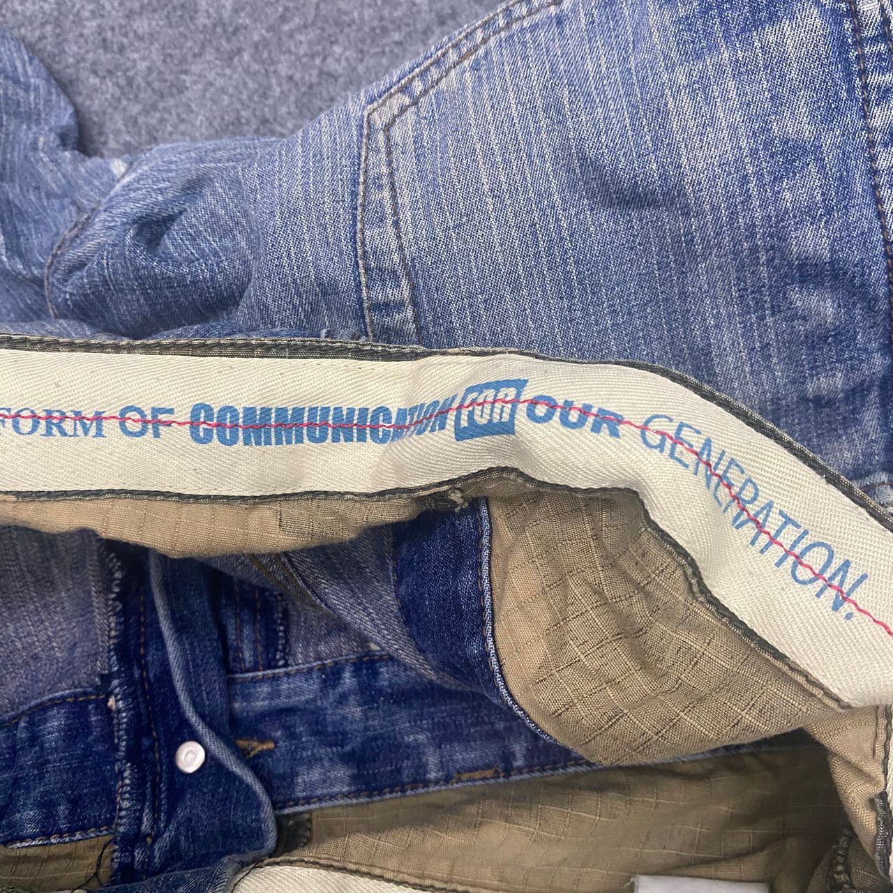 PPFM 💥Best Offer💥Vintage PPFM Double Waist Rock n RollDenim Size US 34 / EU 50 - 21 Thumbnail
