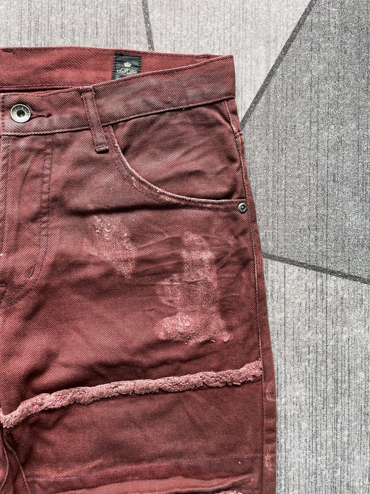 semanticdesign Vintage Semantic Design Distressed Denim Pants Size US 33 - 10 Thumbnail