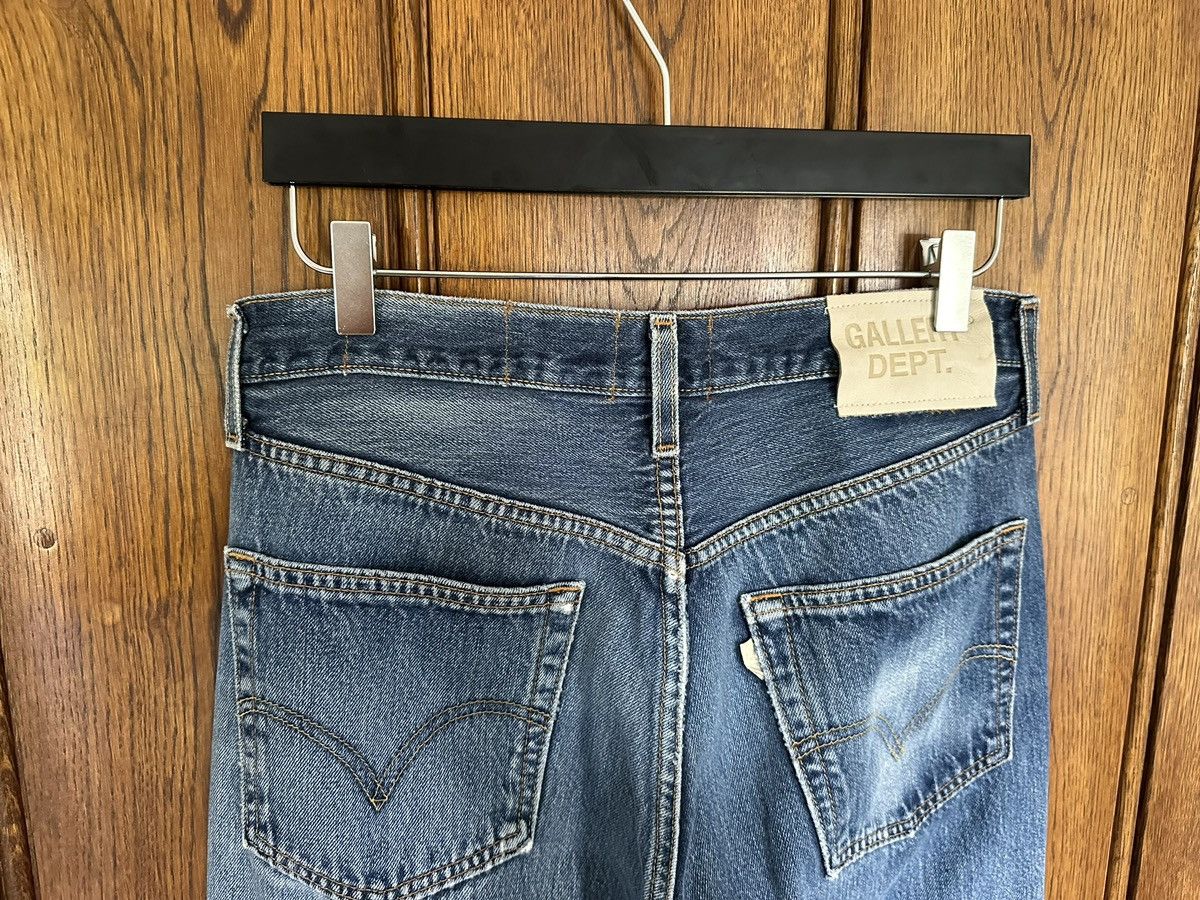 Gallery Dept. $535 Gallery Dept straight leg distressed jeans 30 x 32 Size US 30 / EU 46 - 17 Thumbnail