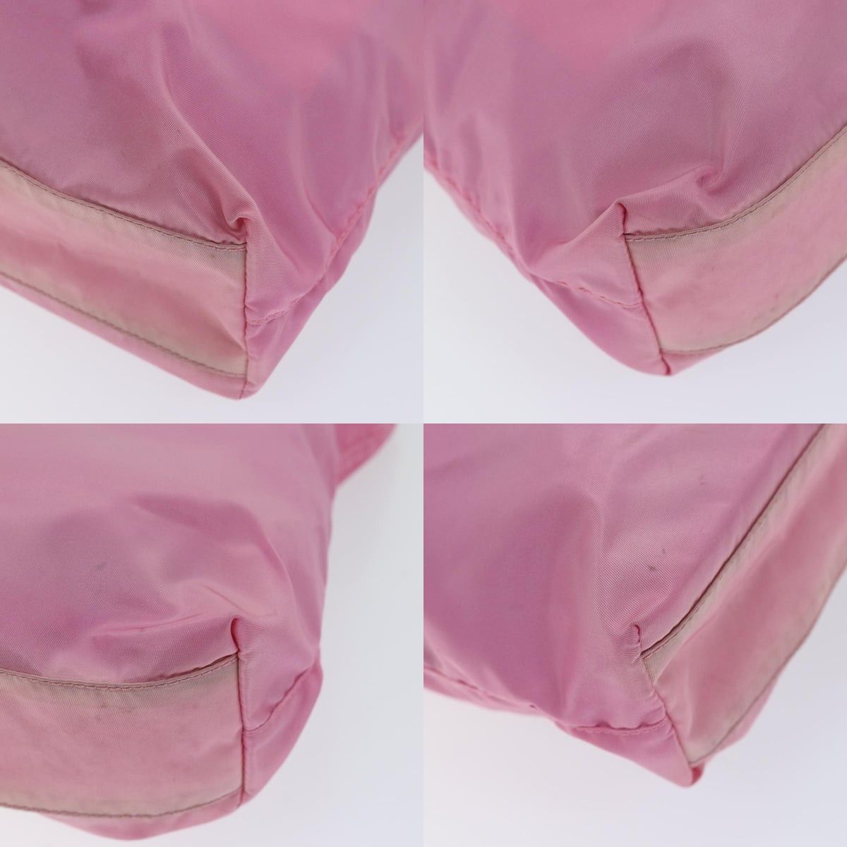 Prada PRADA Hand Bag Nylon Pink Size ONE SIZE - 10 Thumbnail