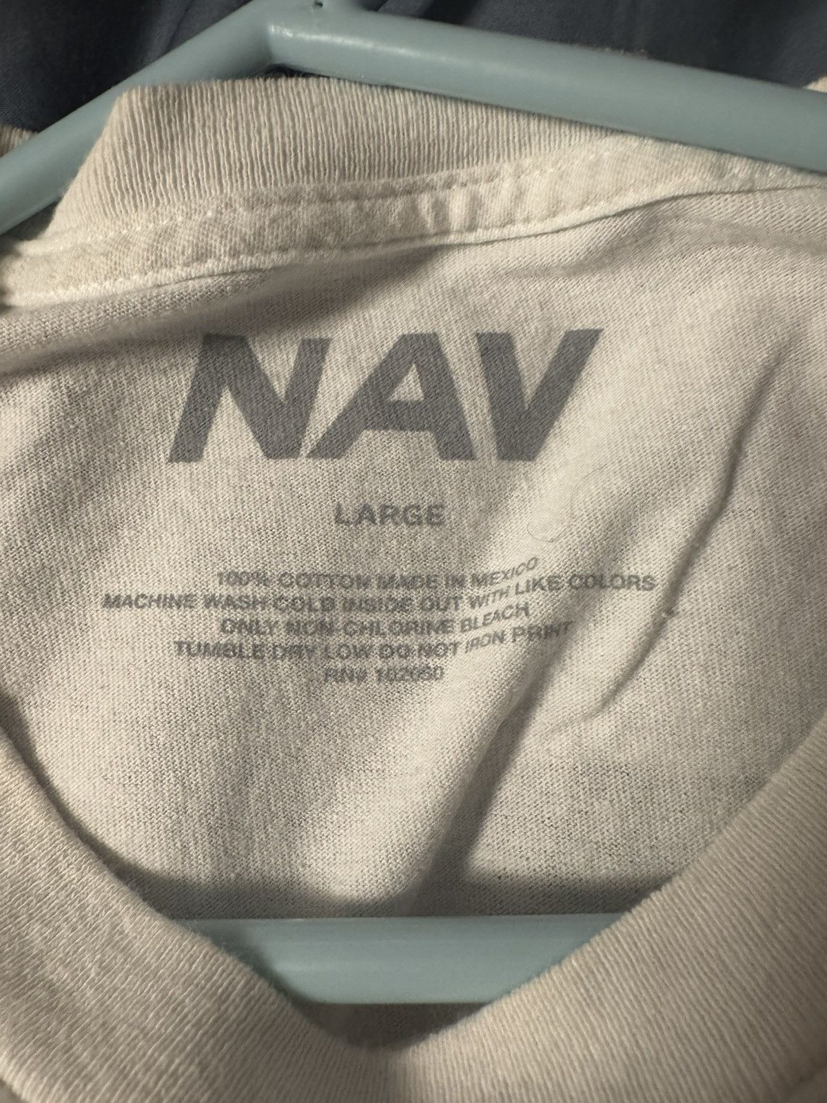 Vlone Nav Vlone T-shirt Size US L / EU 52-54 / 3 - 3 Thumbnail