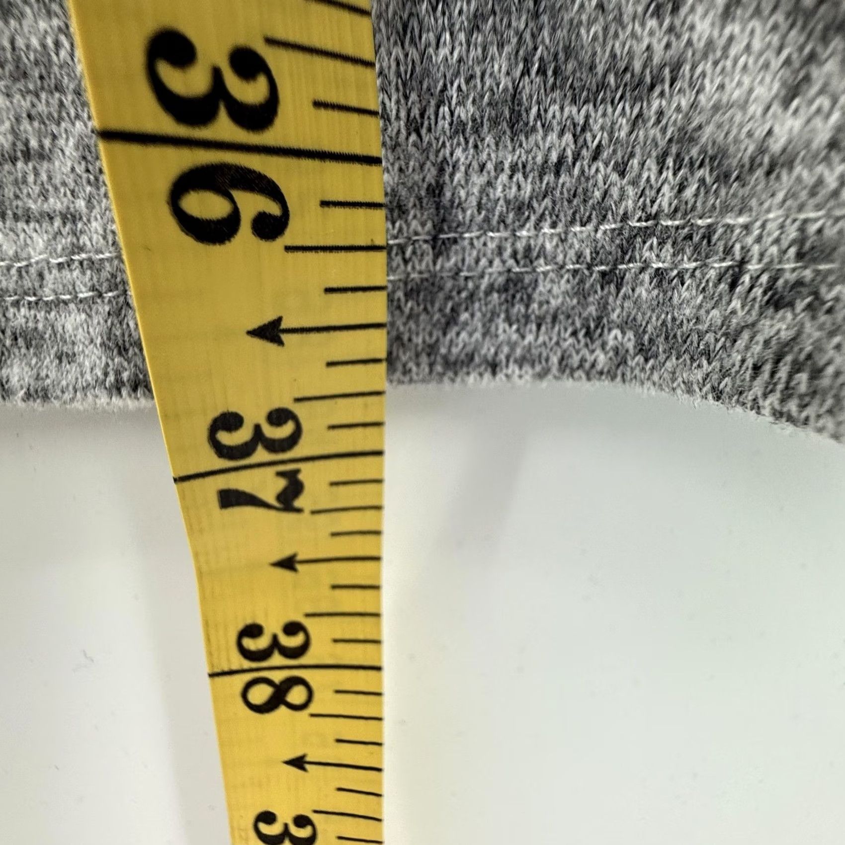 Vintage Tacera Sweater Tunic Dress 1X Gray Pearl Embellished 3/4 Sleeve Puff Sleeve Knit Crew Neck Pullover Womens Beaded All Seasons Fall Winter Vintage No Size XL / US 12-14 / IT 48-50 - 7 Thumbnail