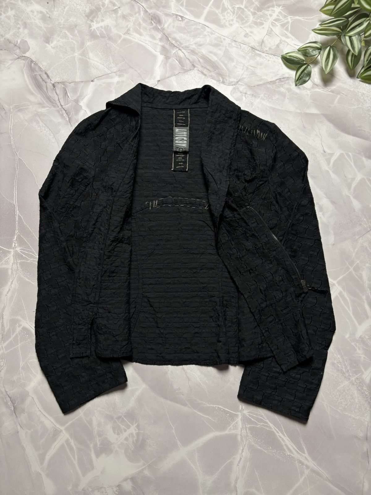 Other ABSOLUT by Zebra Jacket Avant Garde Textured Black Size 2 Size M / US 6-8 / IT 42-44 - 7 Thumbnail